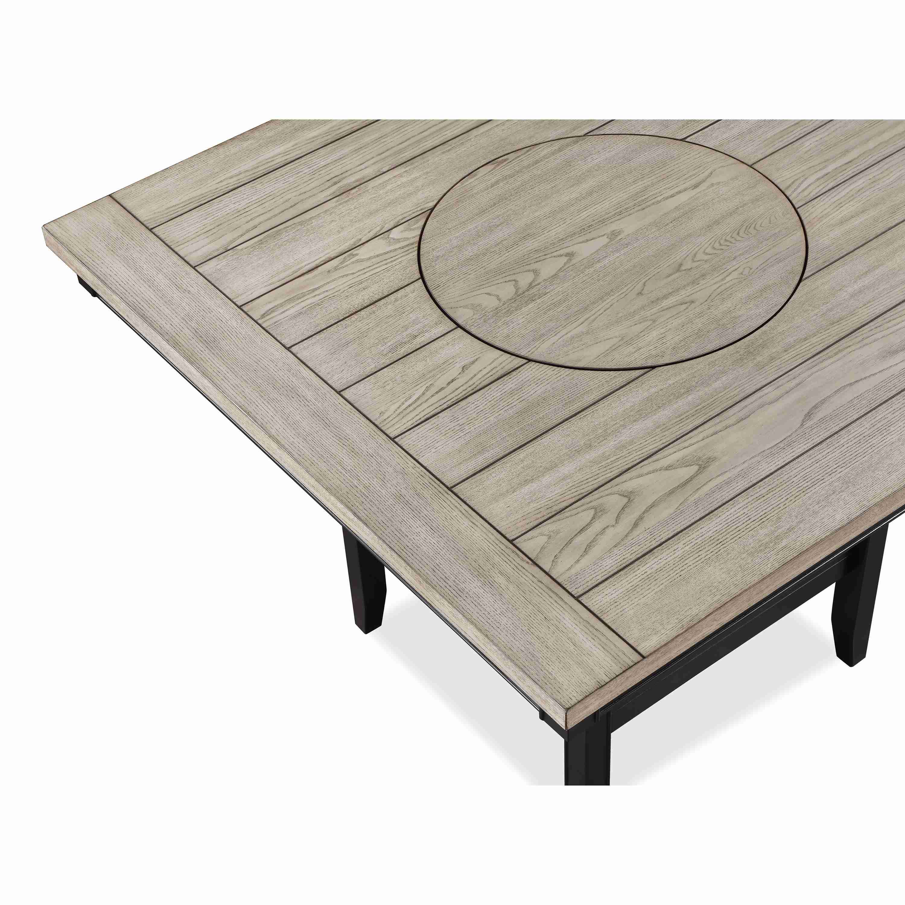 Crown Mark Fulton 2727LG-T-4848 Counter Height Table - Light Grey - Image 3