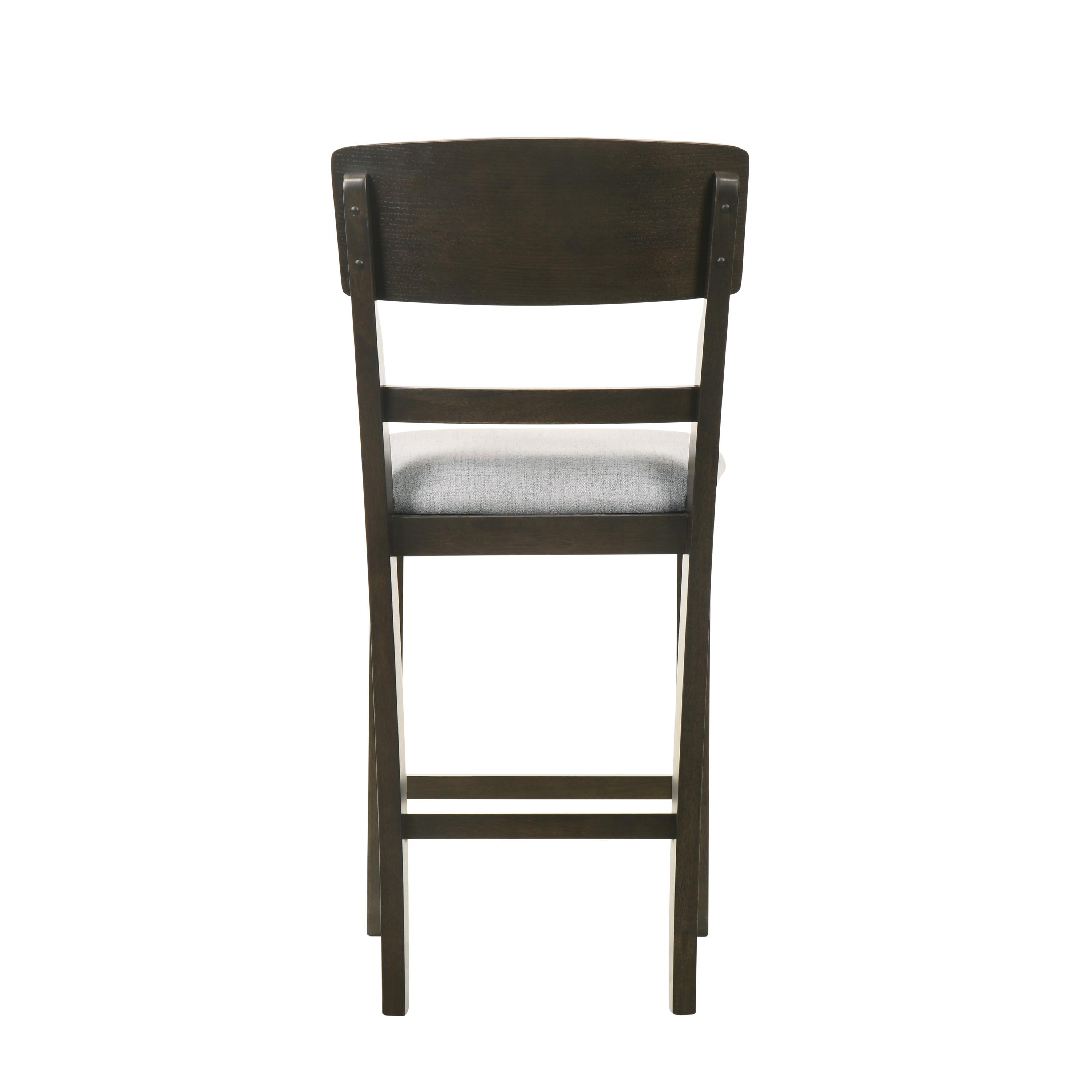 Crown Mark Oakly 2848S-24 Counter Height Dining Chair - Image 2