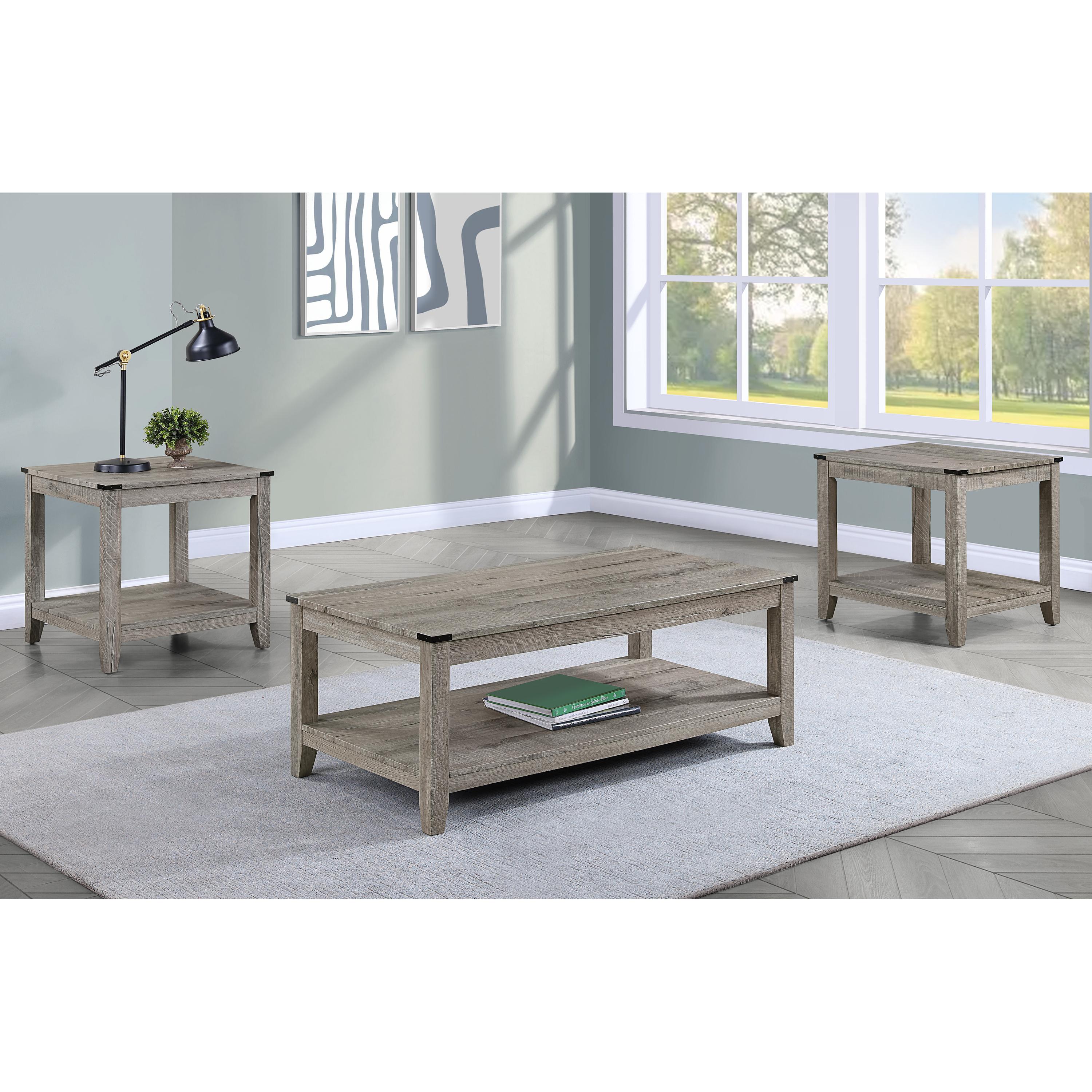Crown Mark Milton 4220SET 3 pc Occasional Table Set - Image 1