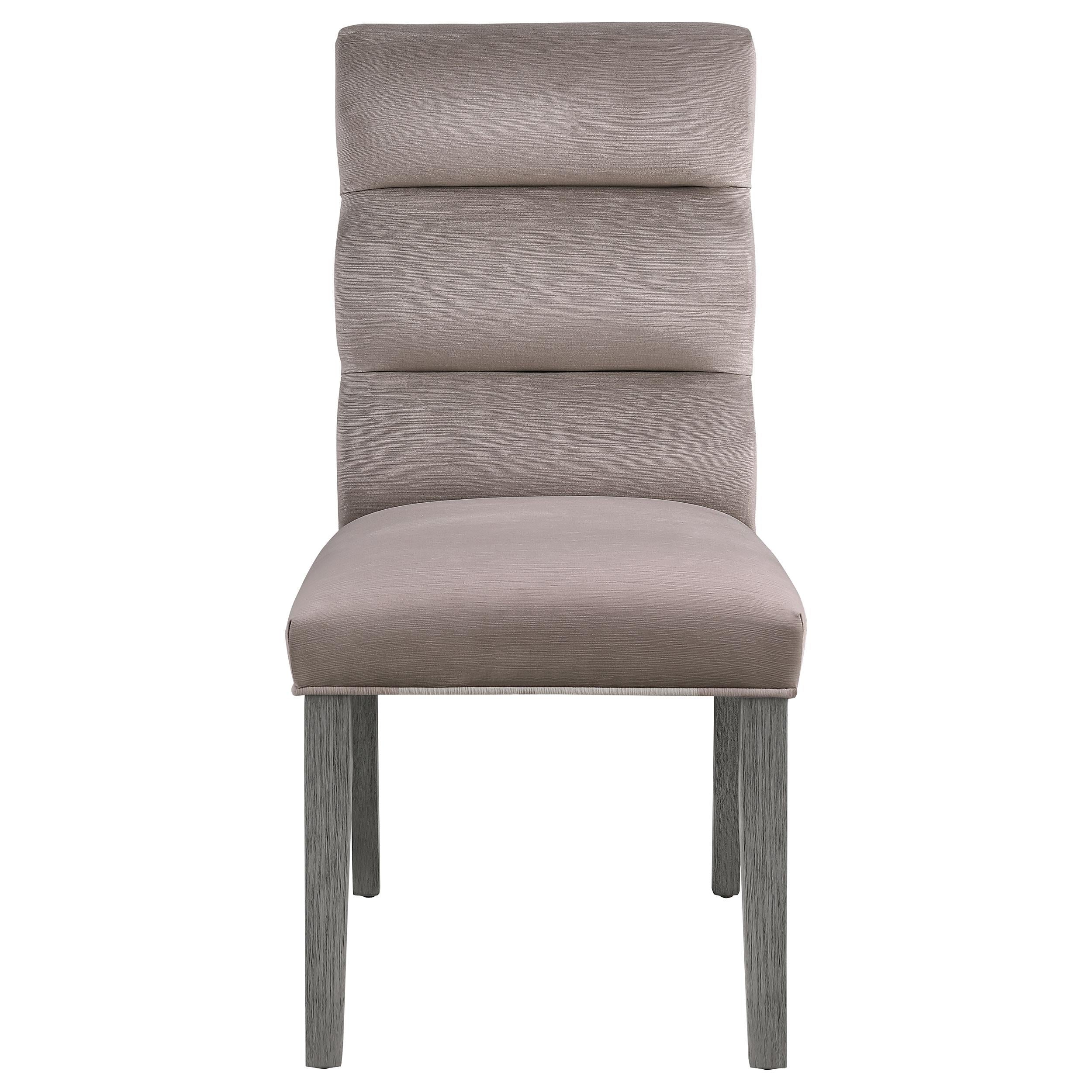 Coaster Furniture Carla 106684 Velvet Upholstered Dining Side Chair - Ash - Image 2