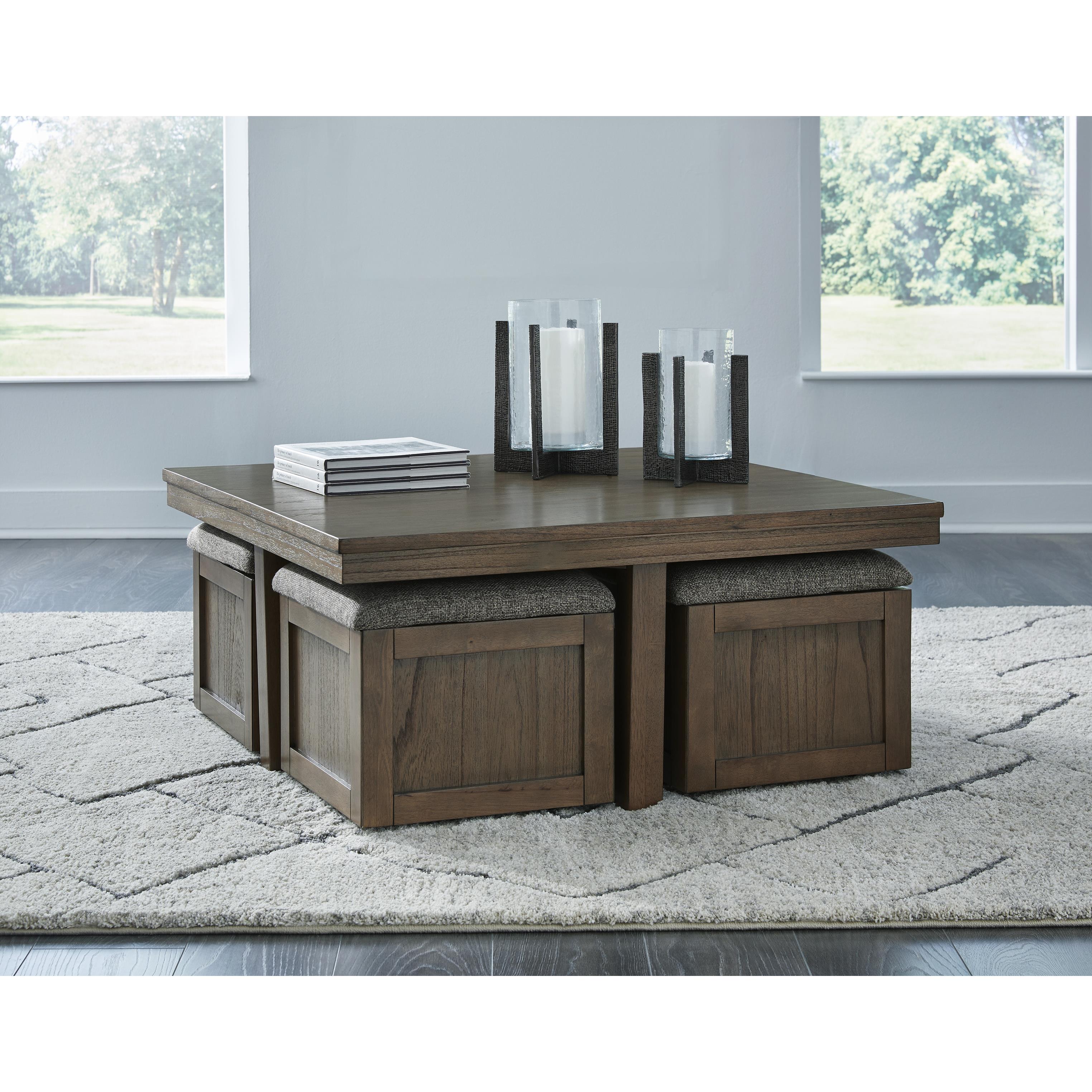 Signature Design by Ashley Boardernest T738T1 Coffee Table and 2 End Tables - Image 2