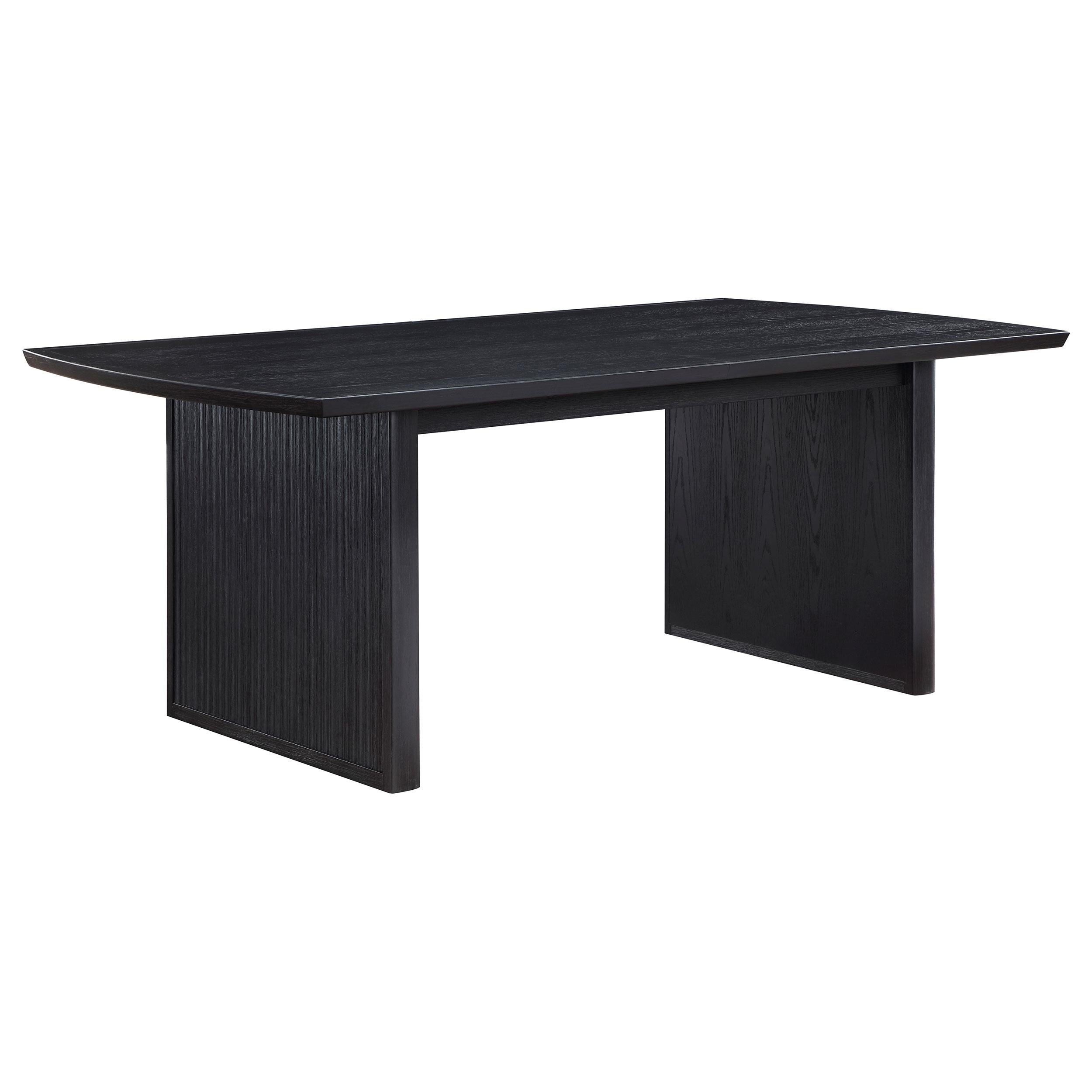 Coaster Furniture Brookmead 108231 100-inch Extension Leaf Dining Table - Black - Image 2