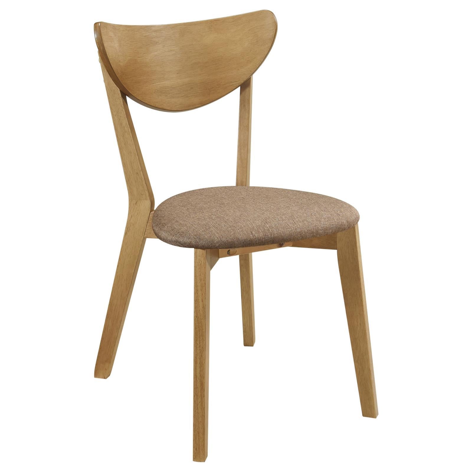 Coaster Furniture Elowen 108442 Wood Dining Side Chair - Light Walnut - Image 1