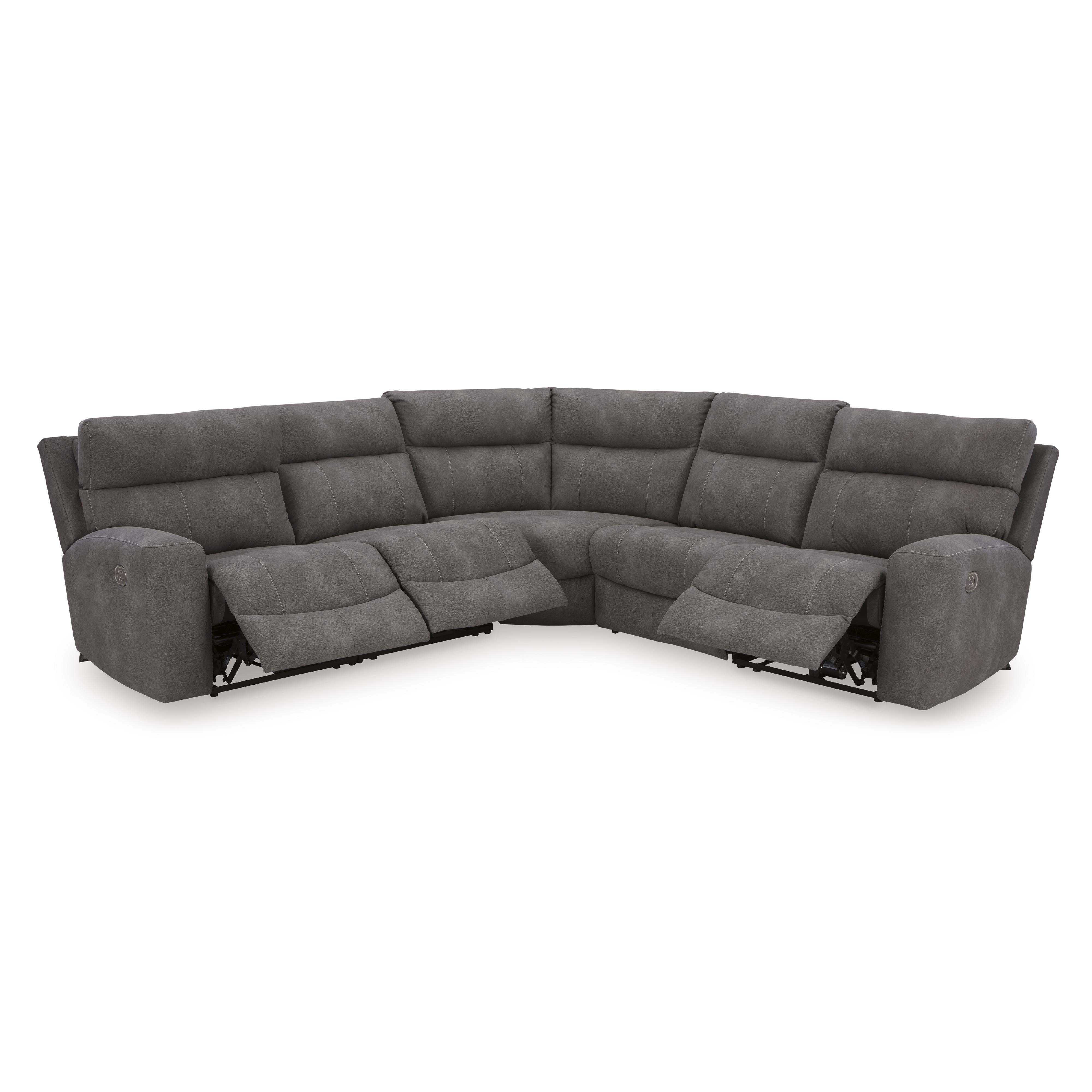 Signature Design by Ashley Next-Gen DuraPella 61003S6 5 pc Power Reclining Sectional - Image 2