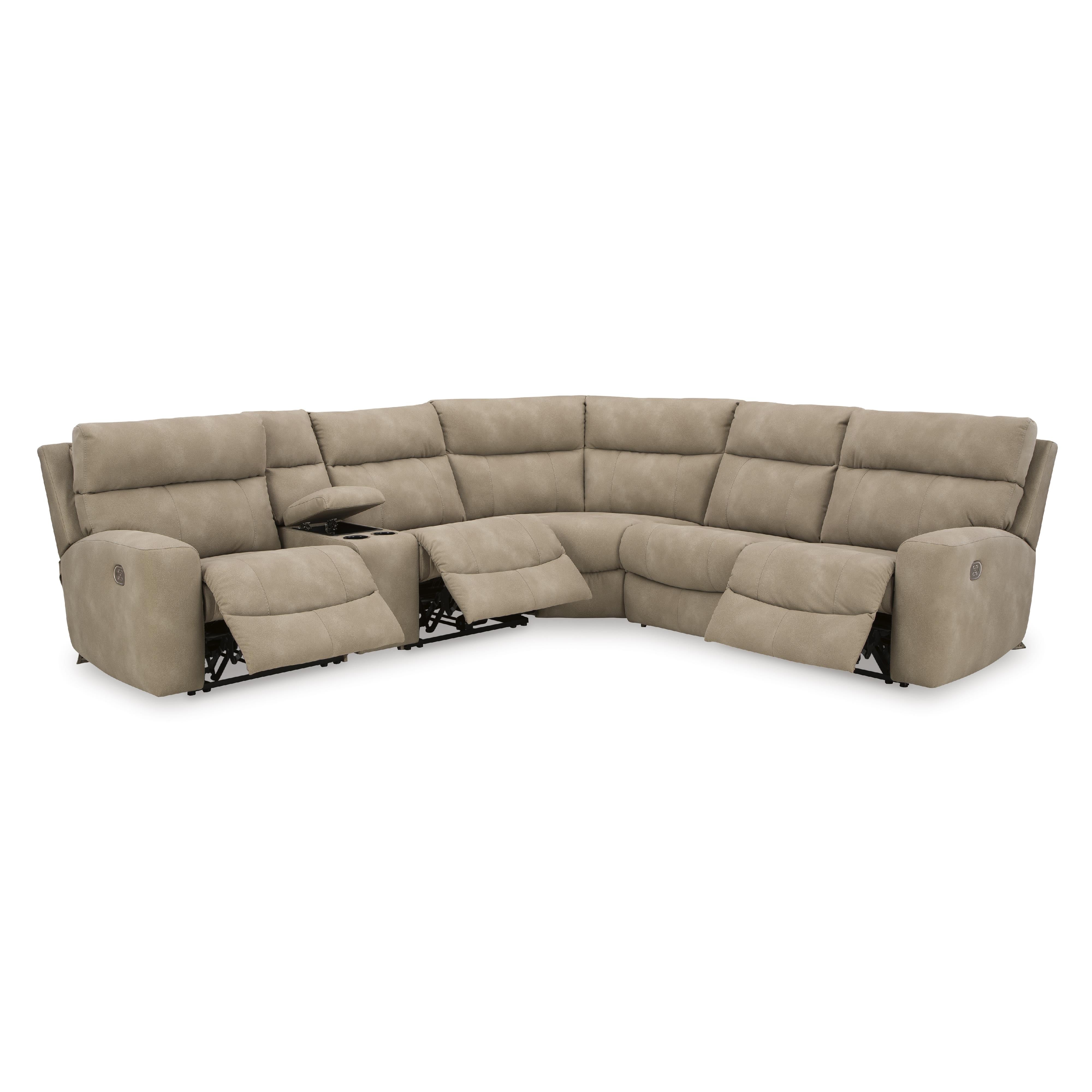 Signature Design by Ashley Next-Gen DuraPella 61004S7 6 pc Power Reclining Sectional - Image 2