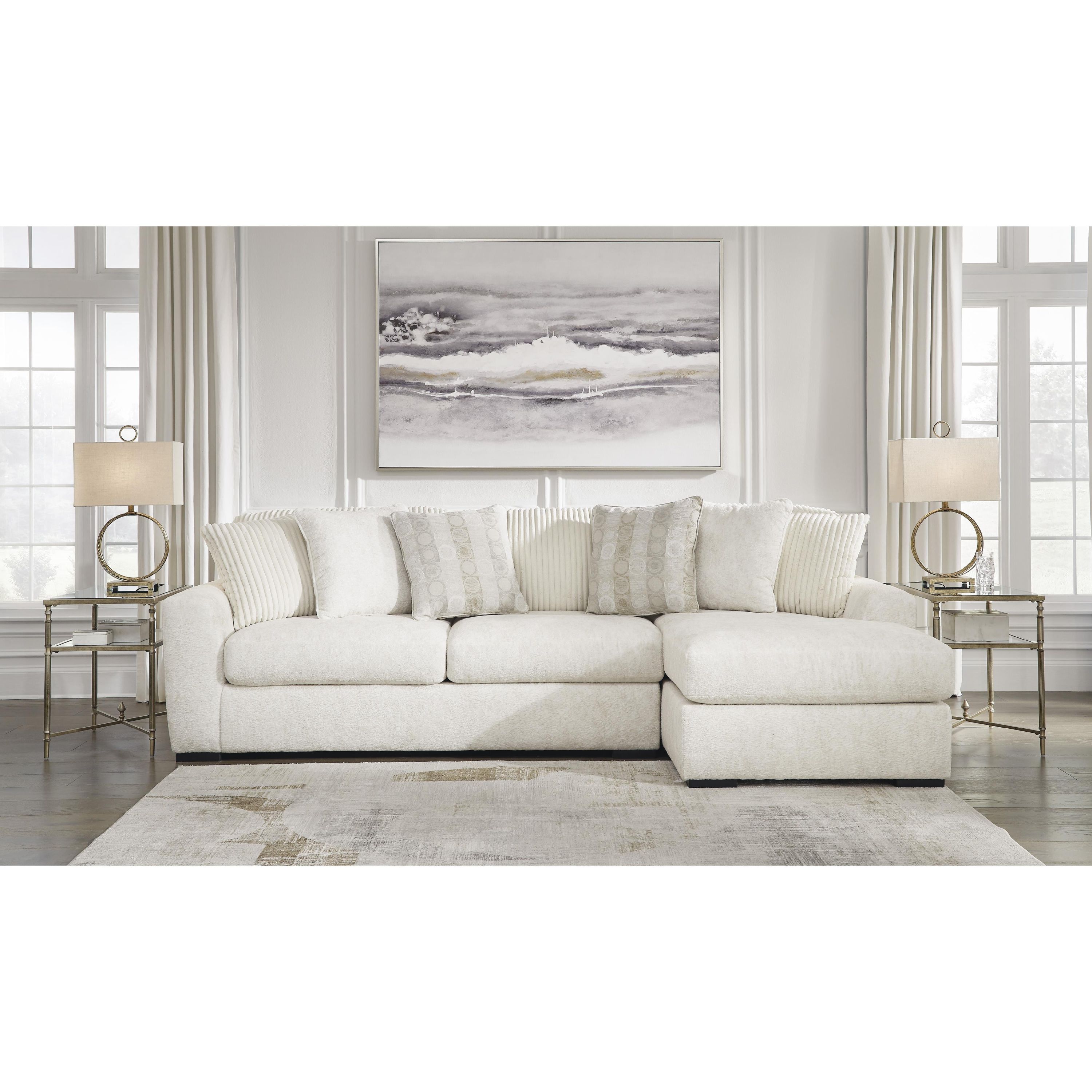 Signature Design by Ashley Chessington 61904S2 2 pc Sectional with Chaise - Image 3