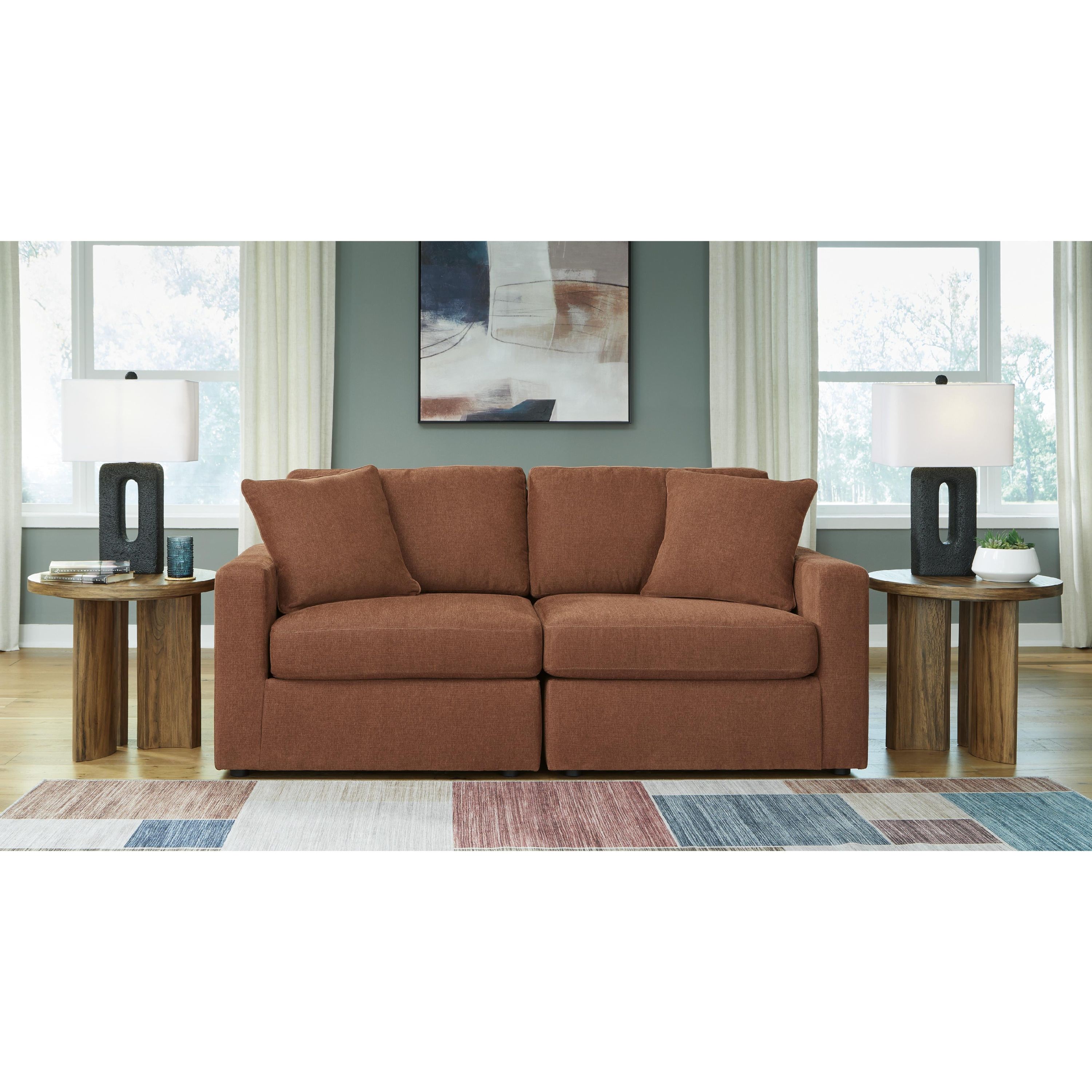 Signature Design by Ashley Modmax 92102S1 2 pc Sectional Loveseat - Image 1