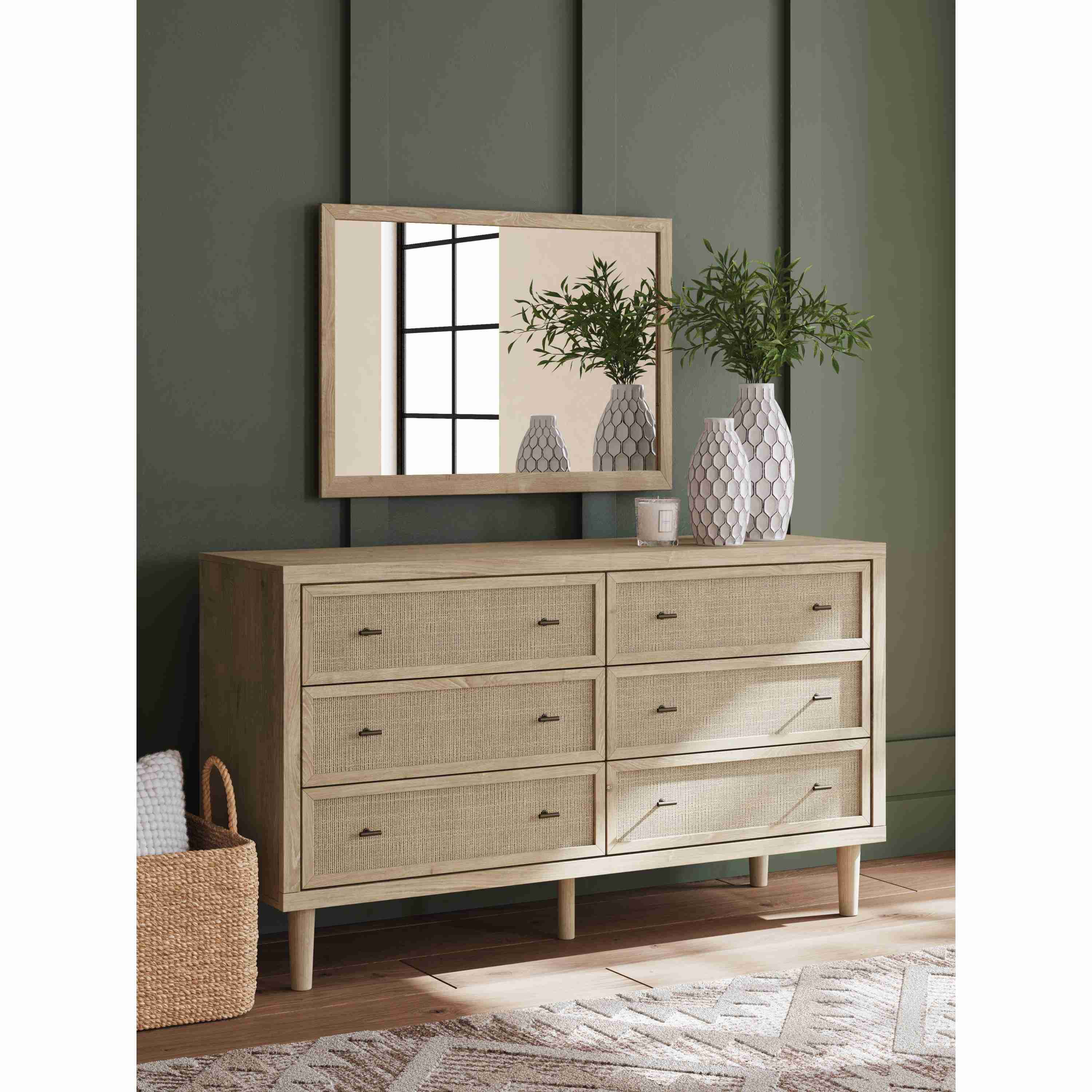 Signature Design by Ashley Cielden B1199-36 Bedroom Mirror - Image 3
