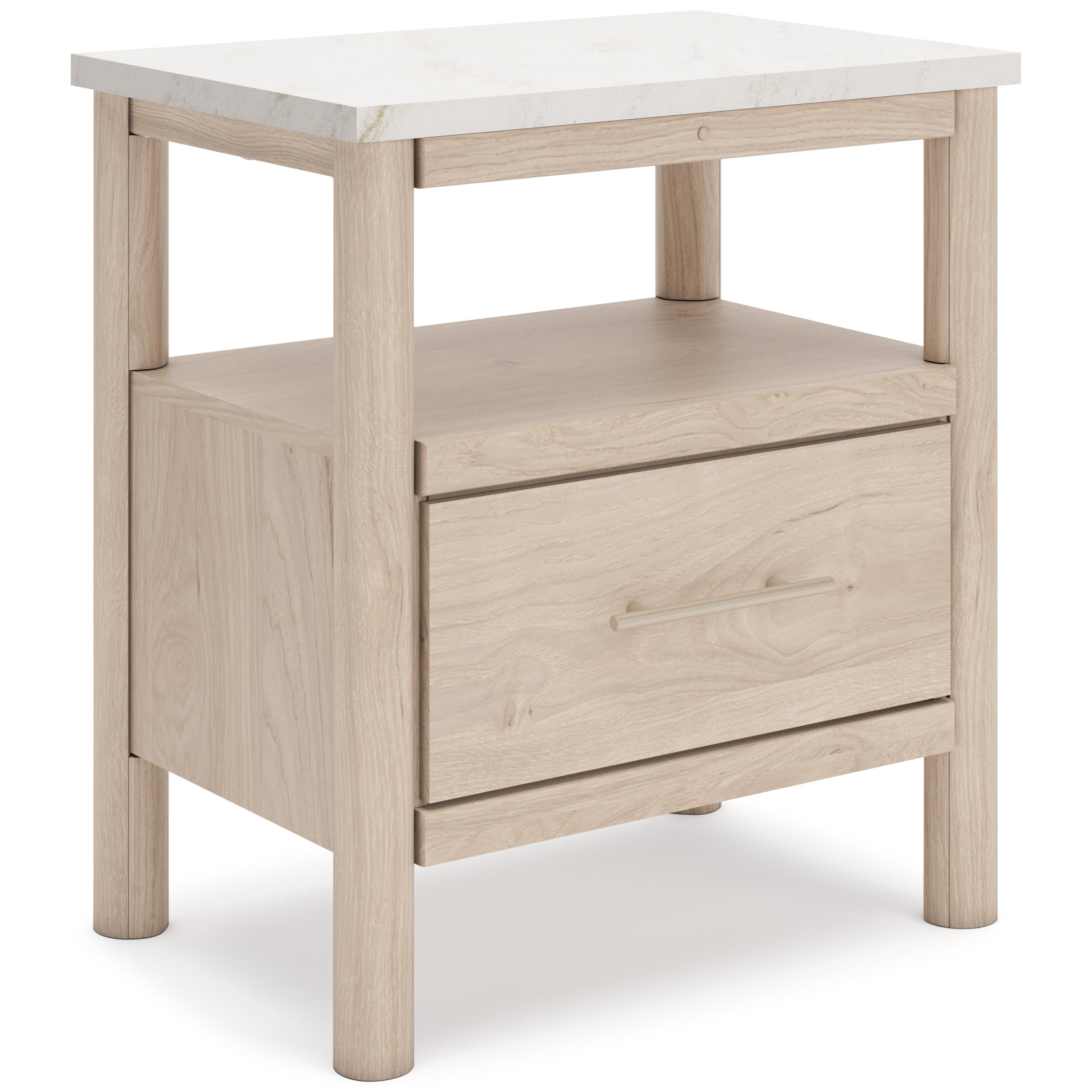 Signature Design by Ashley Cadmori B2615-91 One Drawer Night Stand - Image 1