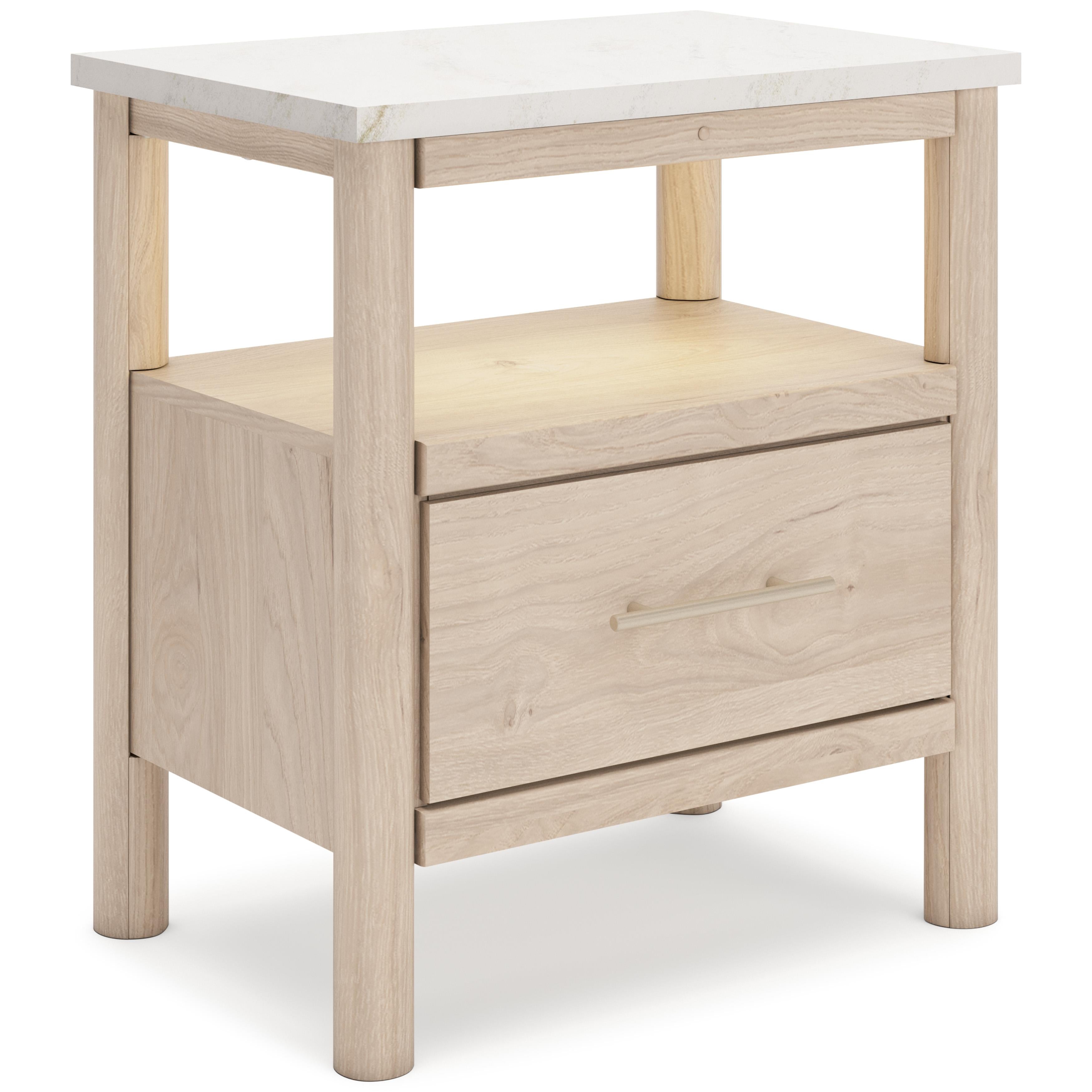 Signature Design by Ashley Cadmori B2615-91 One Drawer Night Stand - Image 3