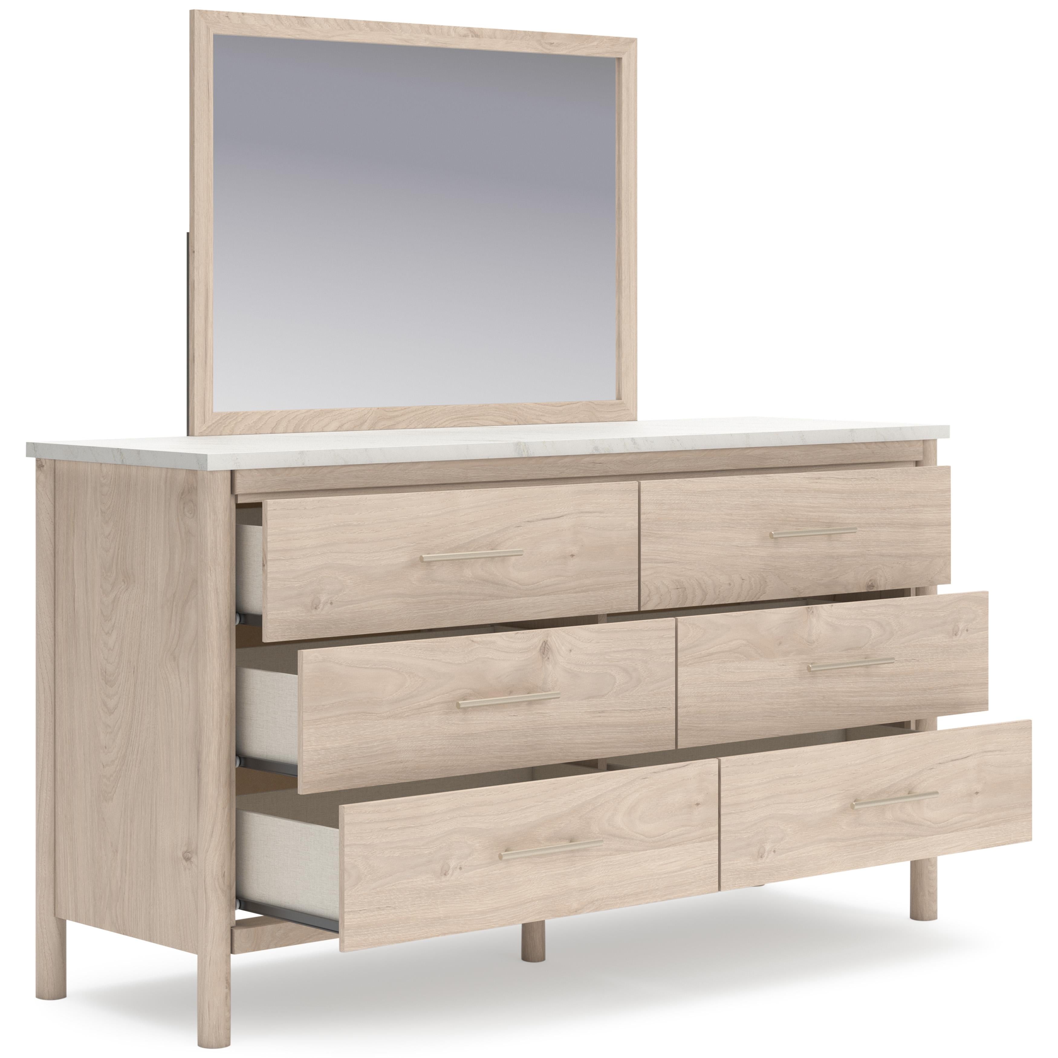Signature Design by Ashley Cadmori B2615B1 Dresser and Mirror - Image 2