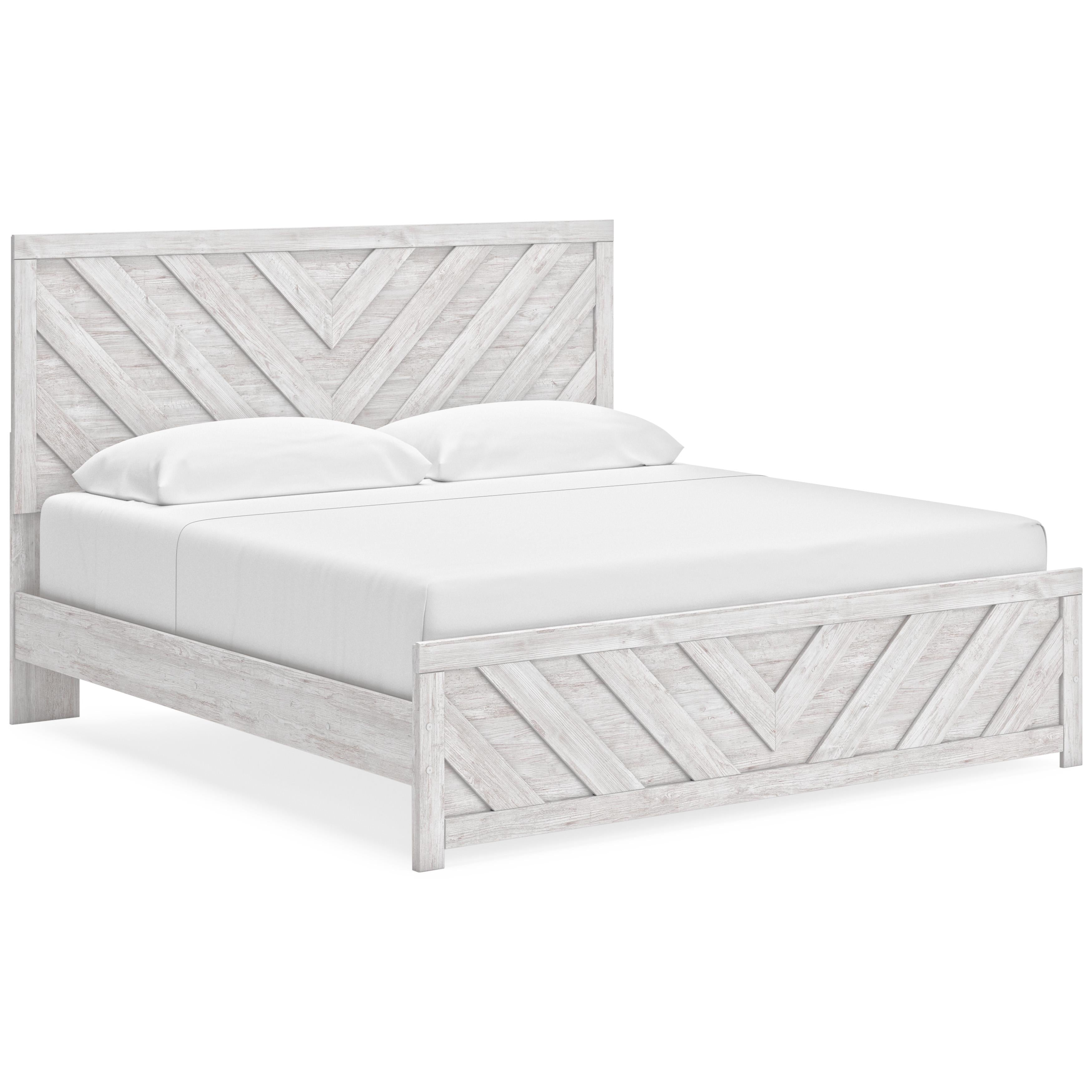 Signature Design by Ashley Cayboni B3788B7 King Panel Bed