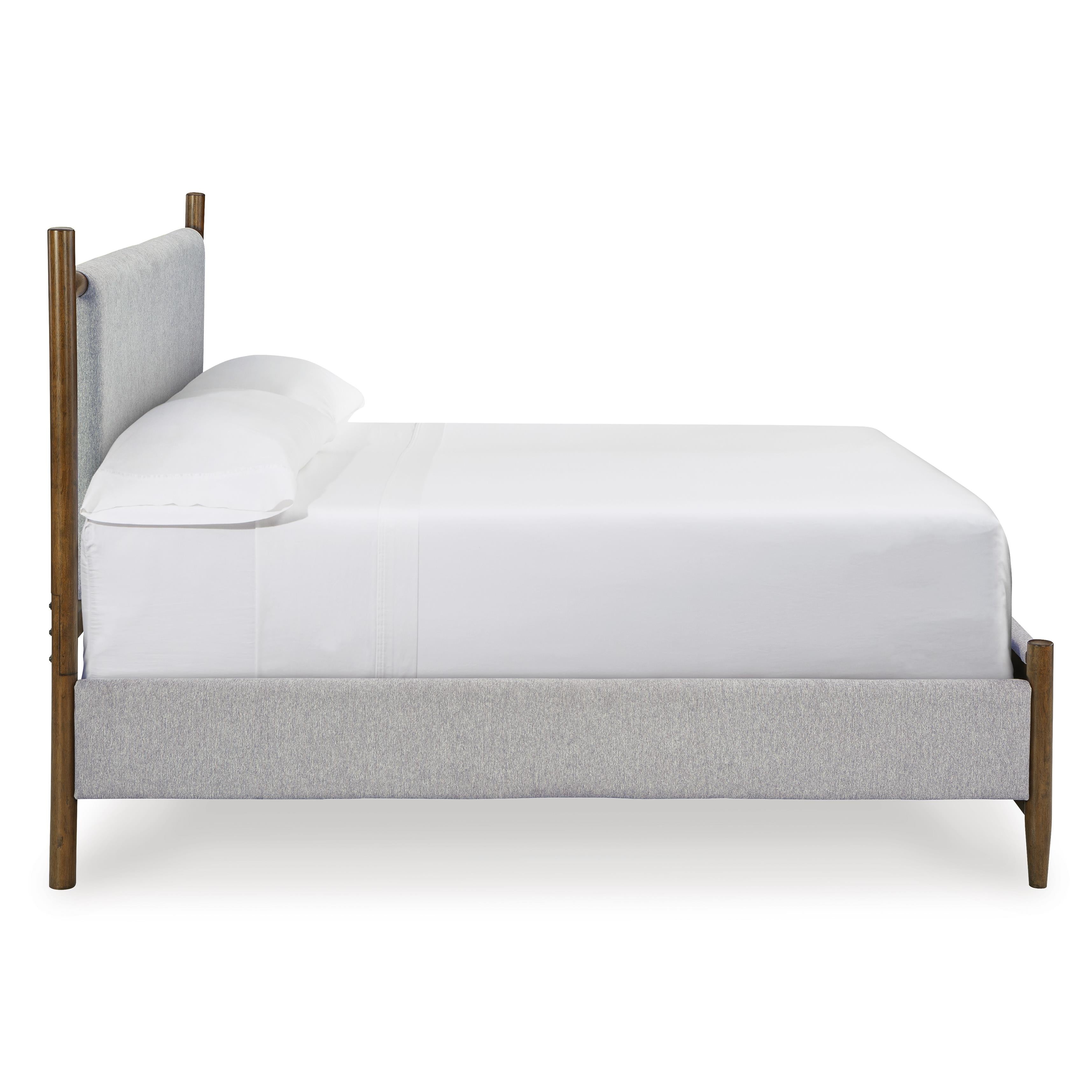 Signature Design by Ashley Lyncott B615B2 Queen Upholstered Panel Bed - Image 2
