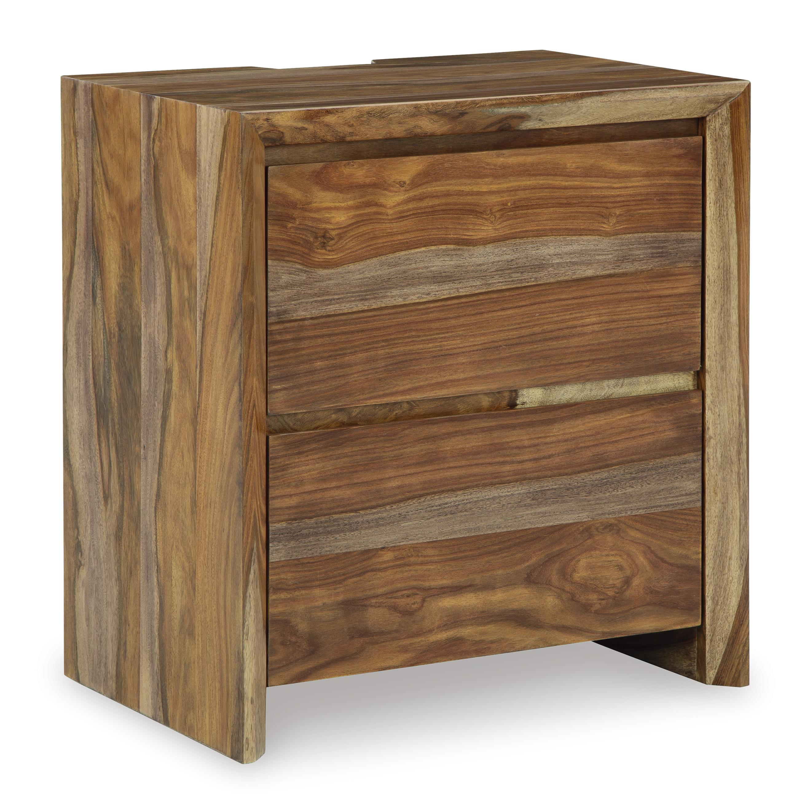 Signature Design by Ashley Dressonni B790-92 Two Drawer Night Stand - Image 1