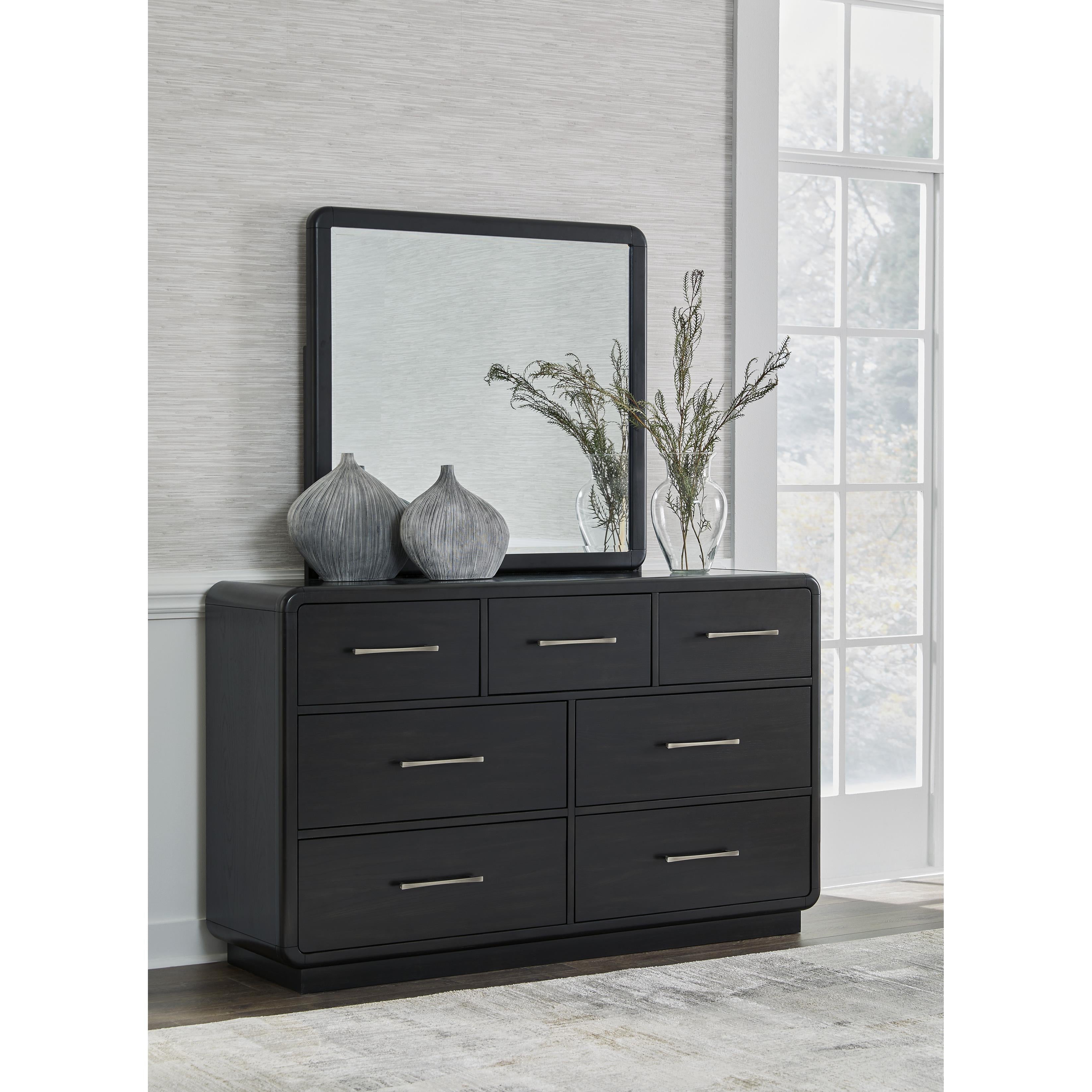 Signature Design by Ashley Rowanbeck B821B1 Dresser and Mirror - Image 3