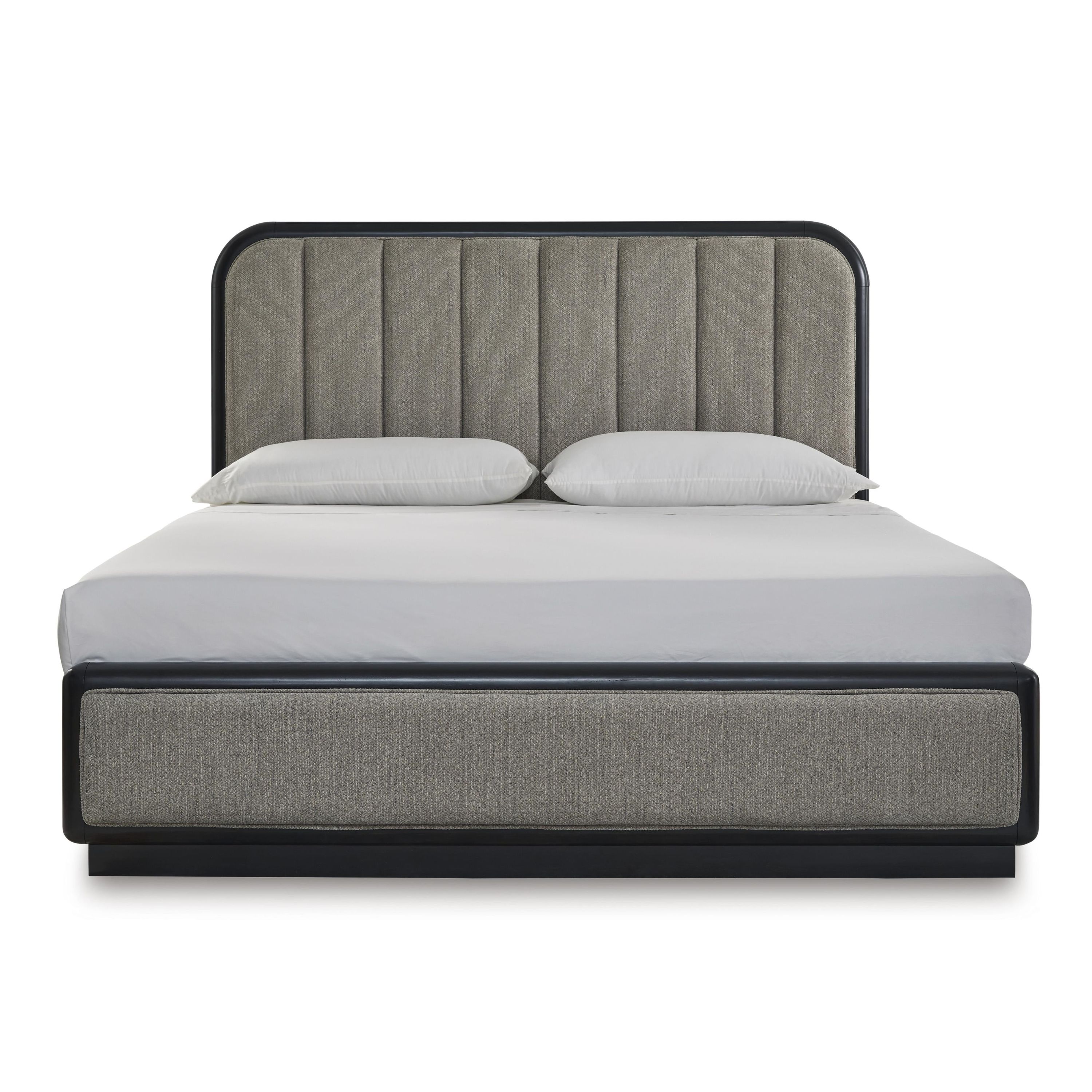Signature Design by Ashley Rowanbeck B821B4 King Upholstered Panel Bed - Image 2