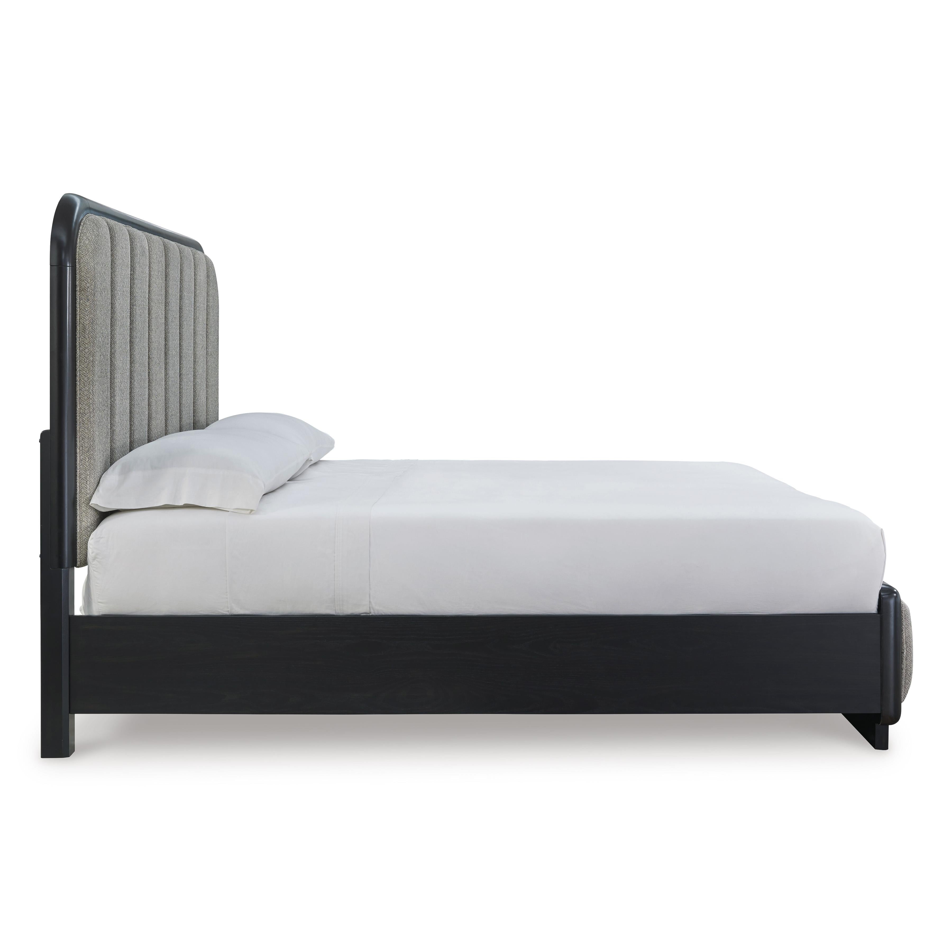 Signature Design by Ashley Rowanbeck B821B4 King Upholstered Panel Bed - Image 3