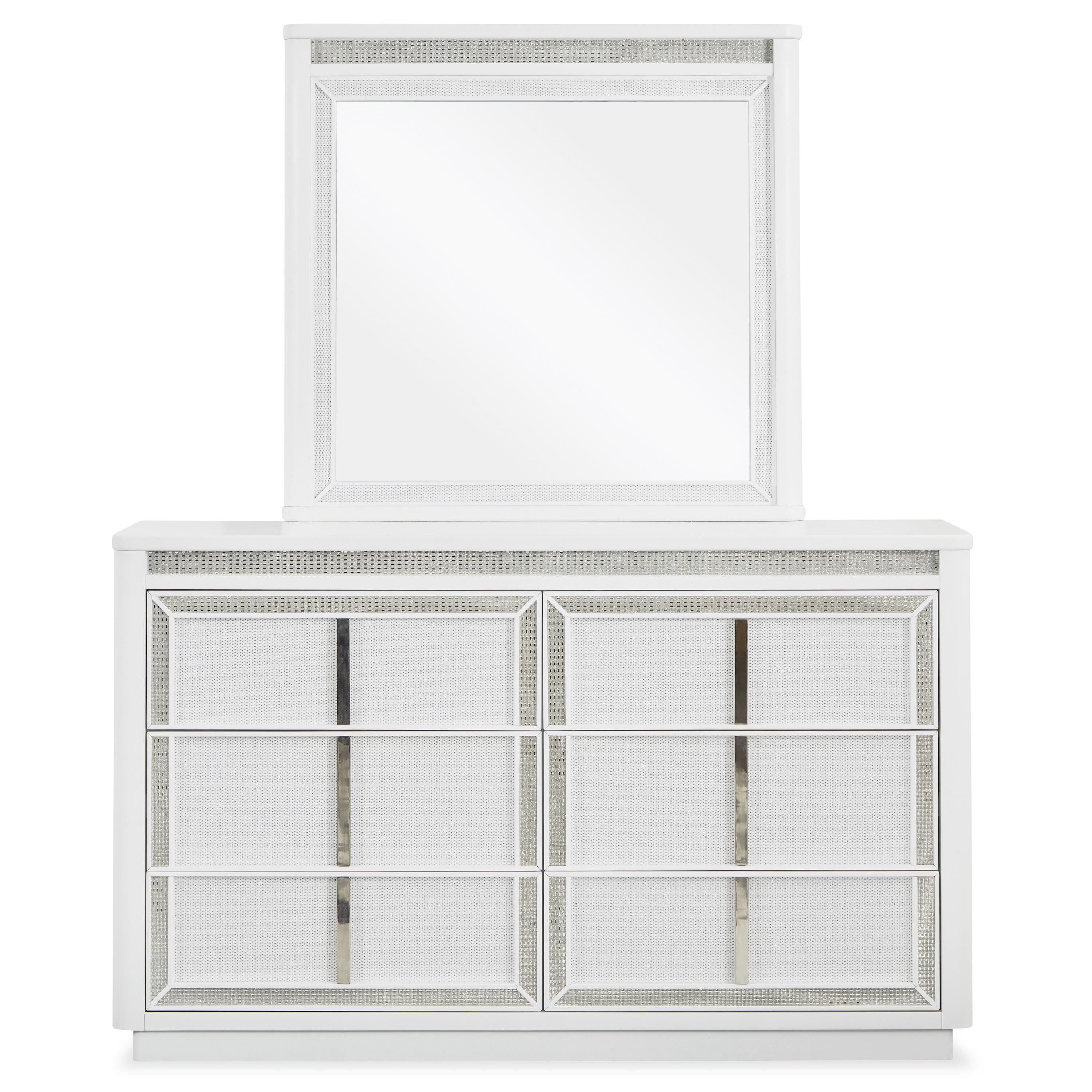 Signature Design by Ashley Chalanna B822B1 Dresser and Mirror - Image 2