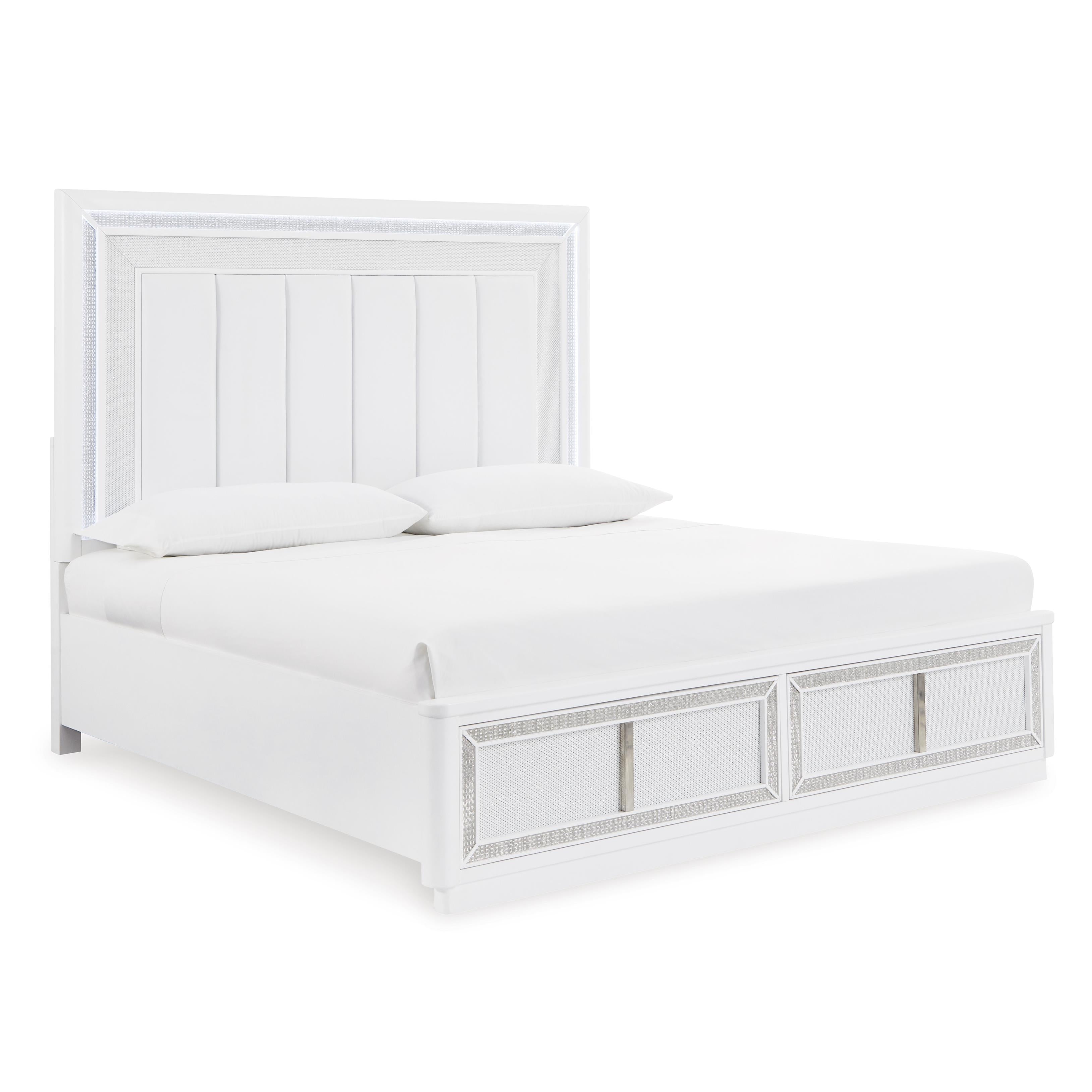 Signature Design by Ashley Chalanna B822B5 California King Upholstered Storage Bed - Image 2