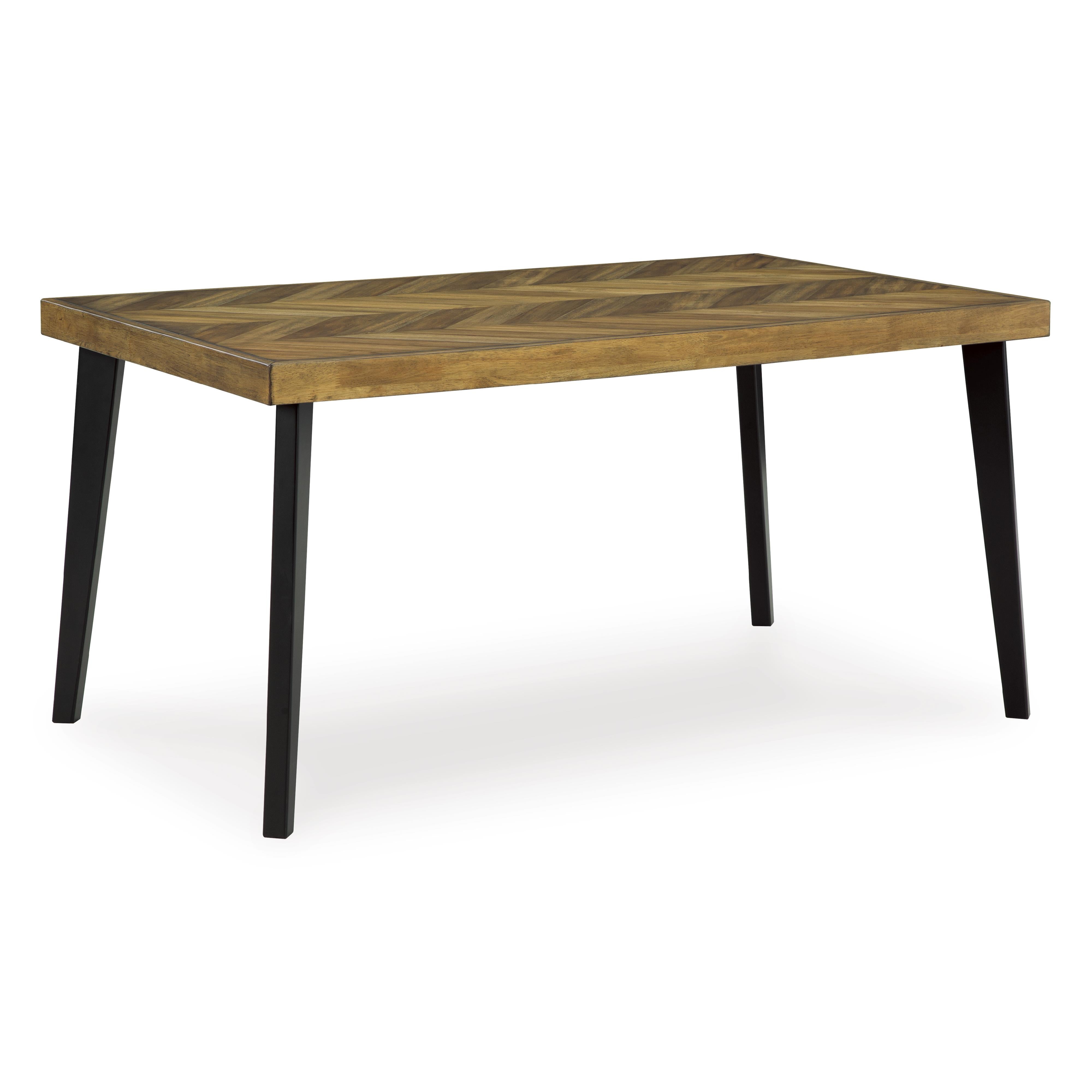 Signature Design by Ashley Blondon D413-425 Rectangular Dining Room Table Set - Image 2
