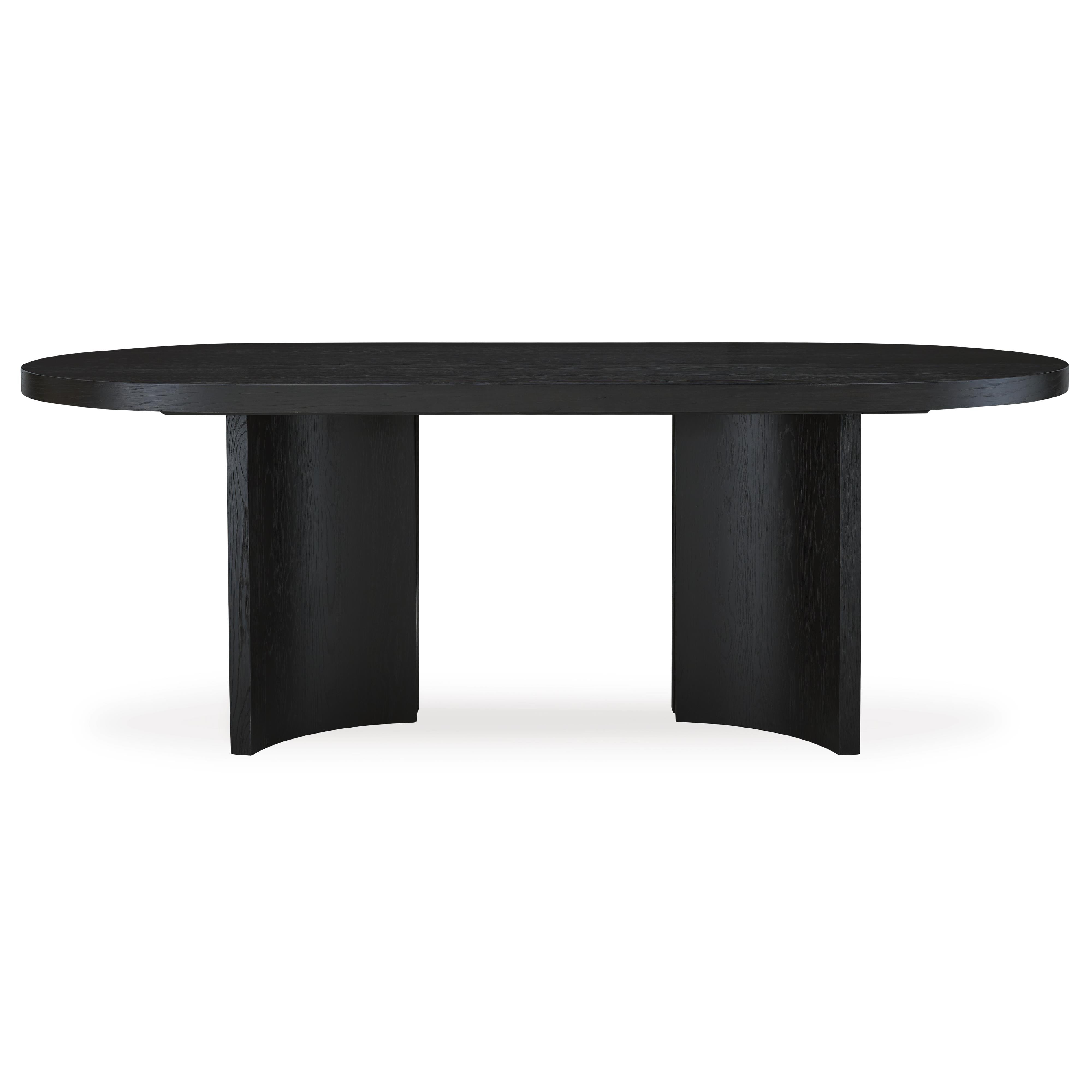 Signature Design by Ashley Rowanbeck D821-25 Oval Dining Room Table - Image 2