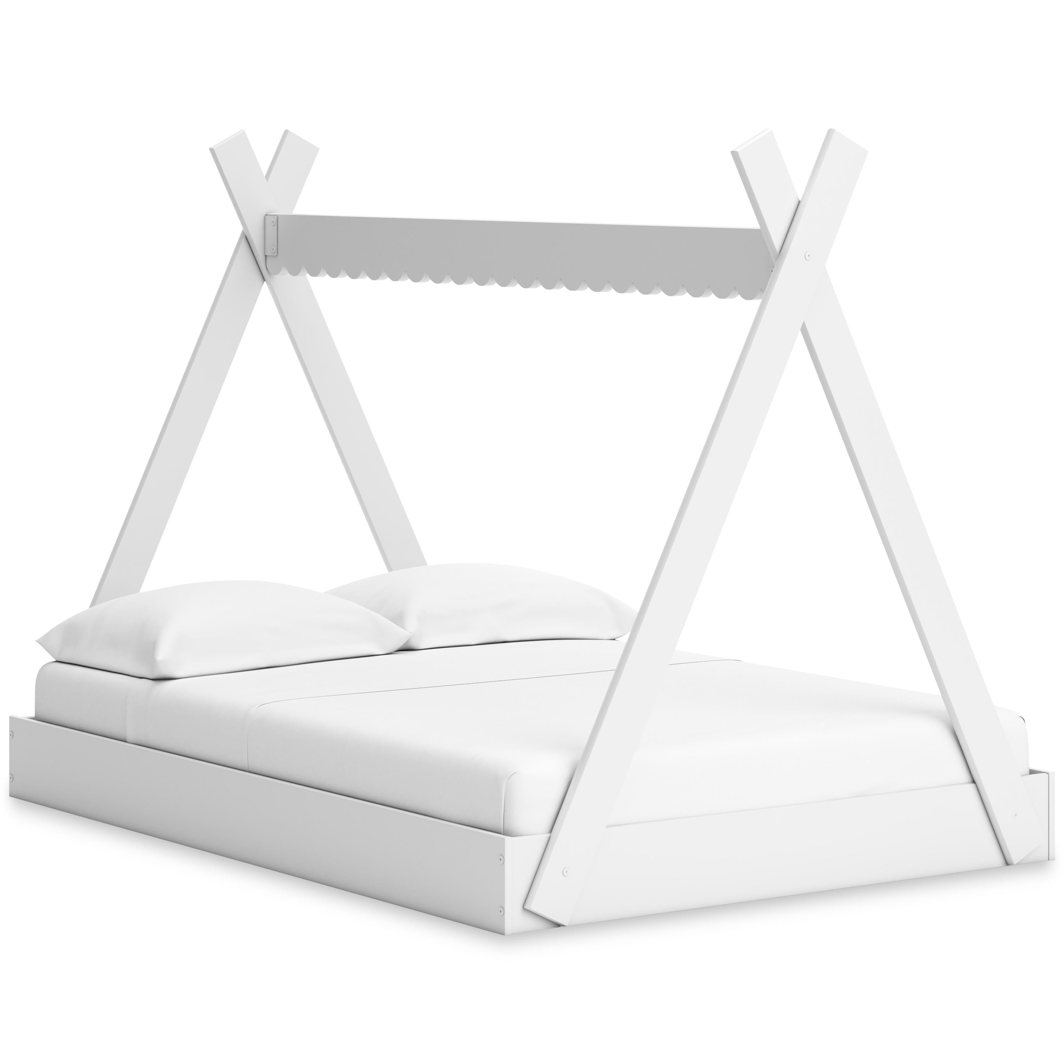 Signature Design by Ashley Hallityn EB1810-122 Full Tent Complete Bed in Box - Image 1