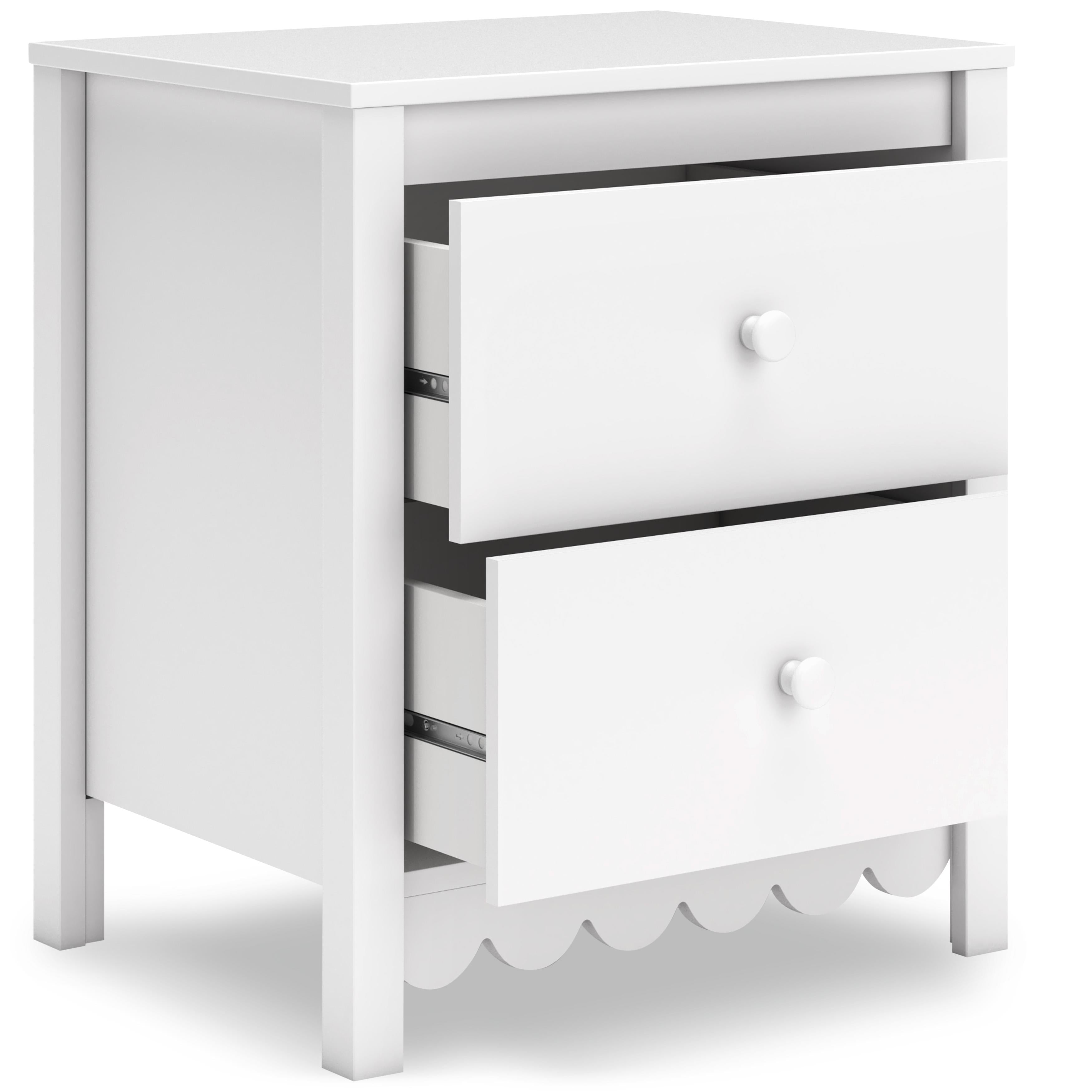 Signature Design by Ashley Hallityn EB1810-292 Two Drawer Night Stand - Image 1