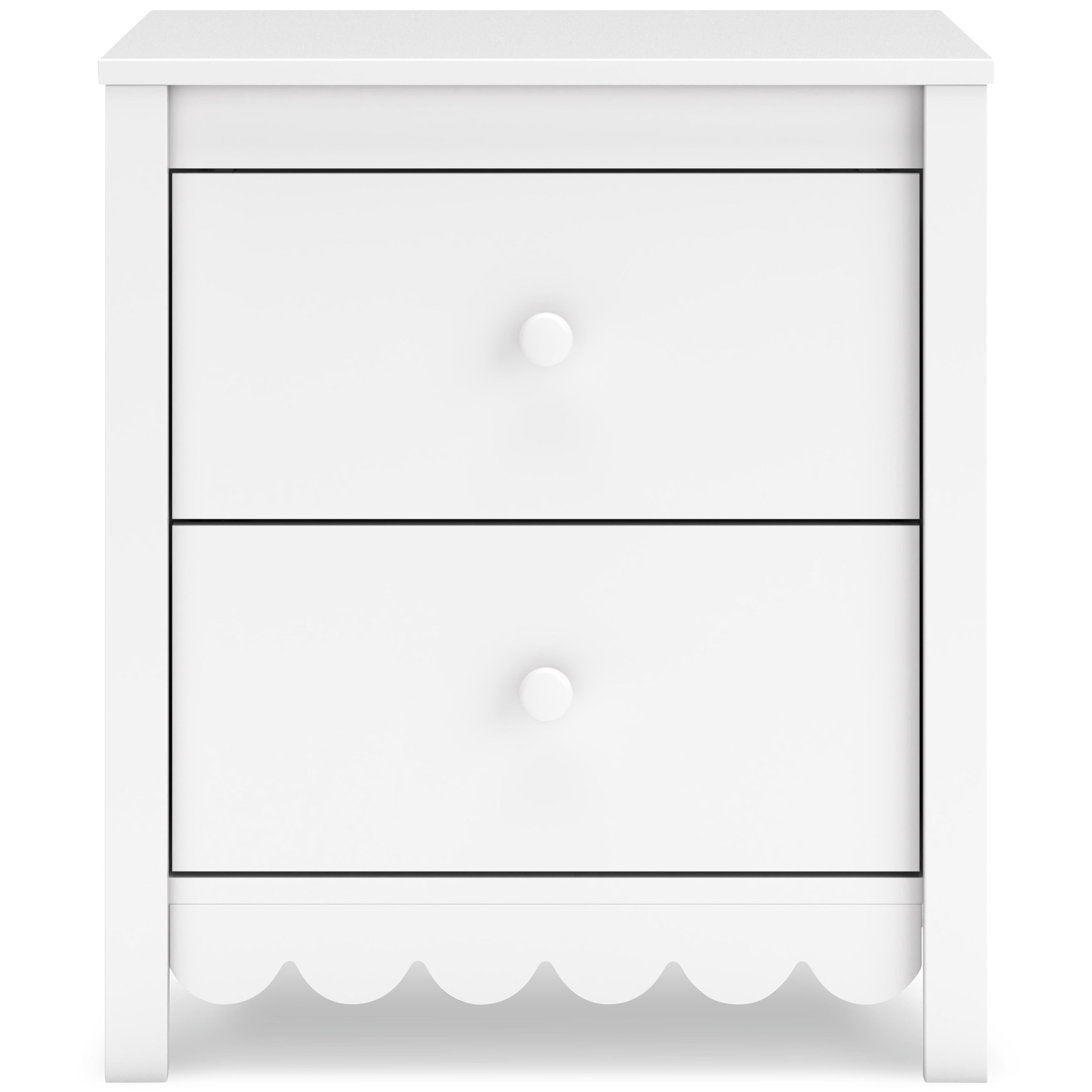 Signature Design by Ashley Hallityn EB1810-292 Two Drawer Night Stand - Image 2