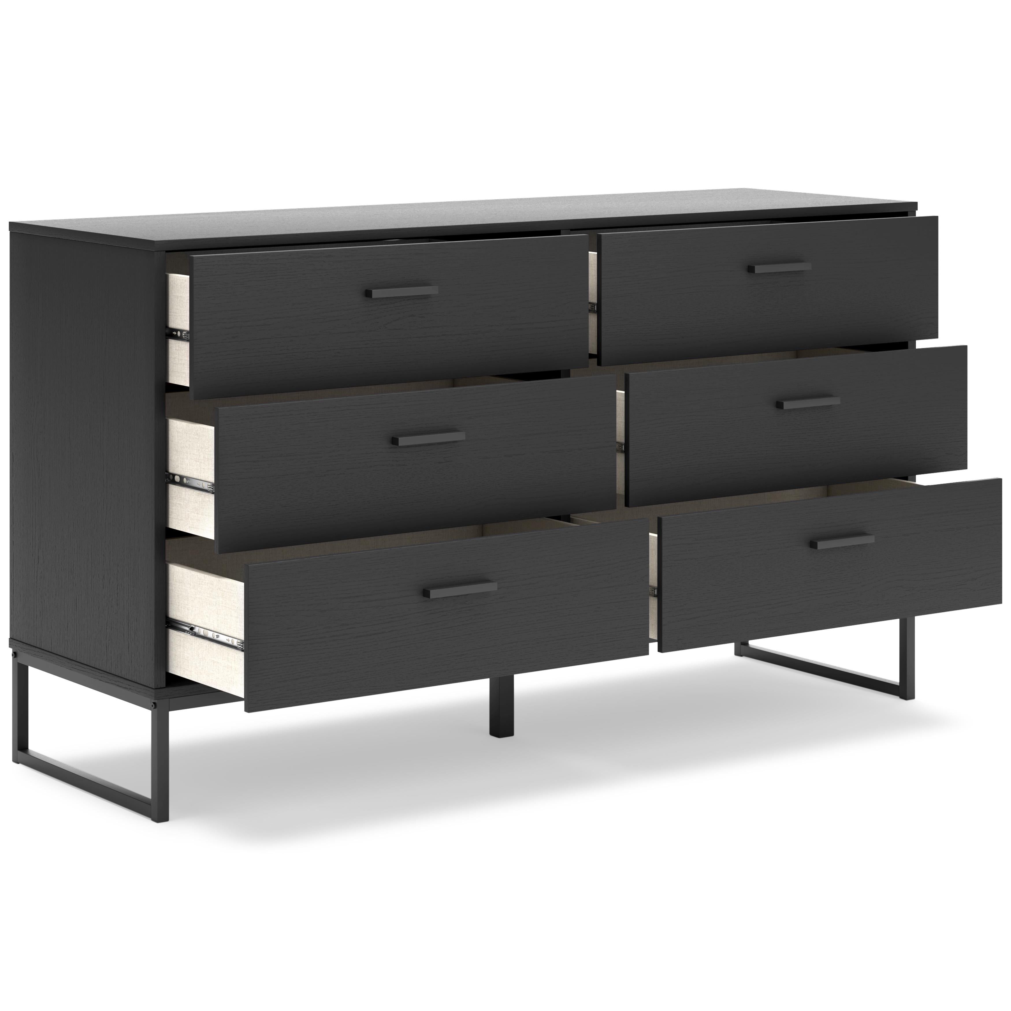Signature Design by Ashley Socalle EB1865-231 Six Drawer Dresser - Image 2
