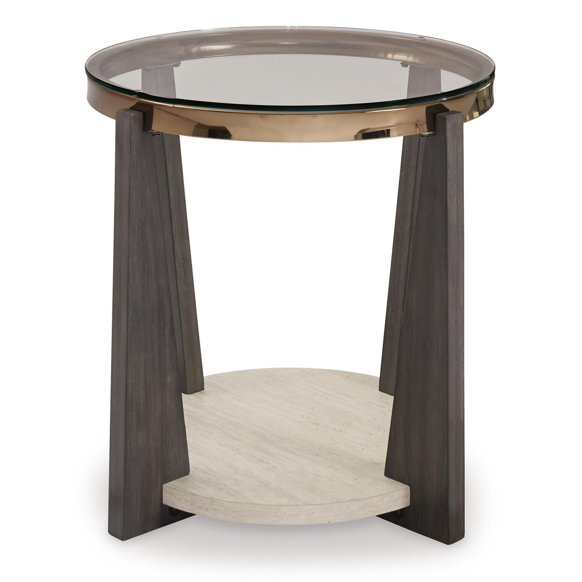 Signature Design by Ashley Frazwa T432-6 Round End Table - Image 2