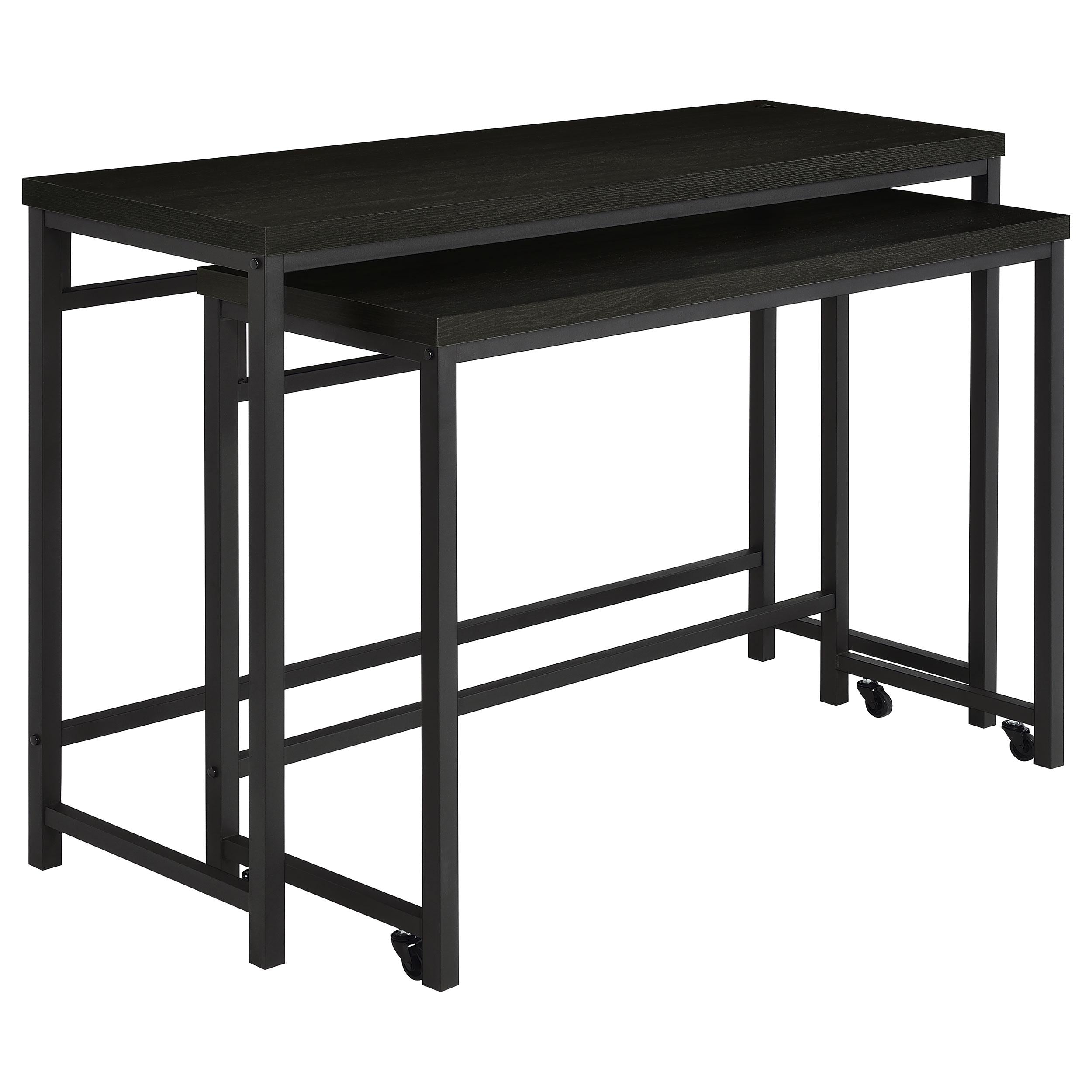 Coaster Furniture Hawes 182724 4-piece Multipurpose Counter Height Table Set - Black - Image 3