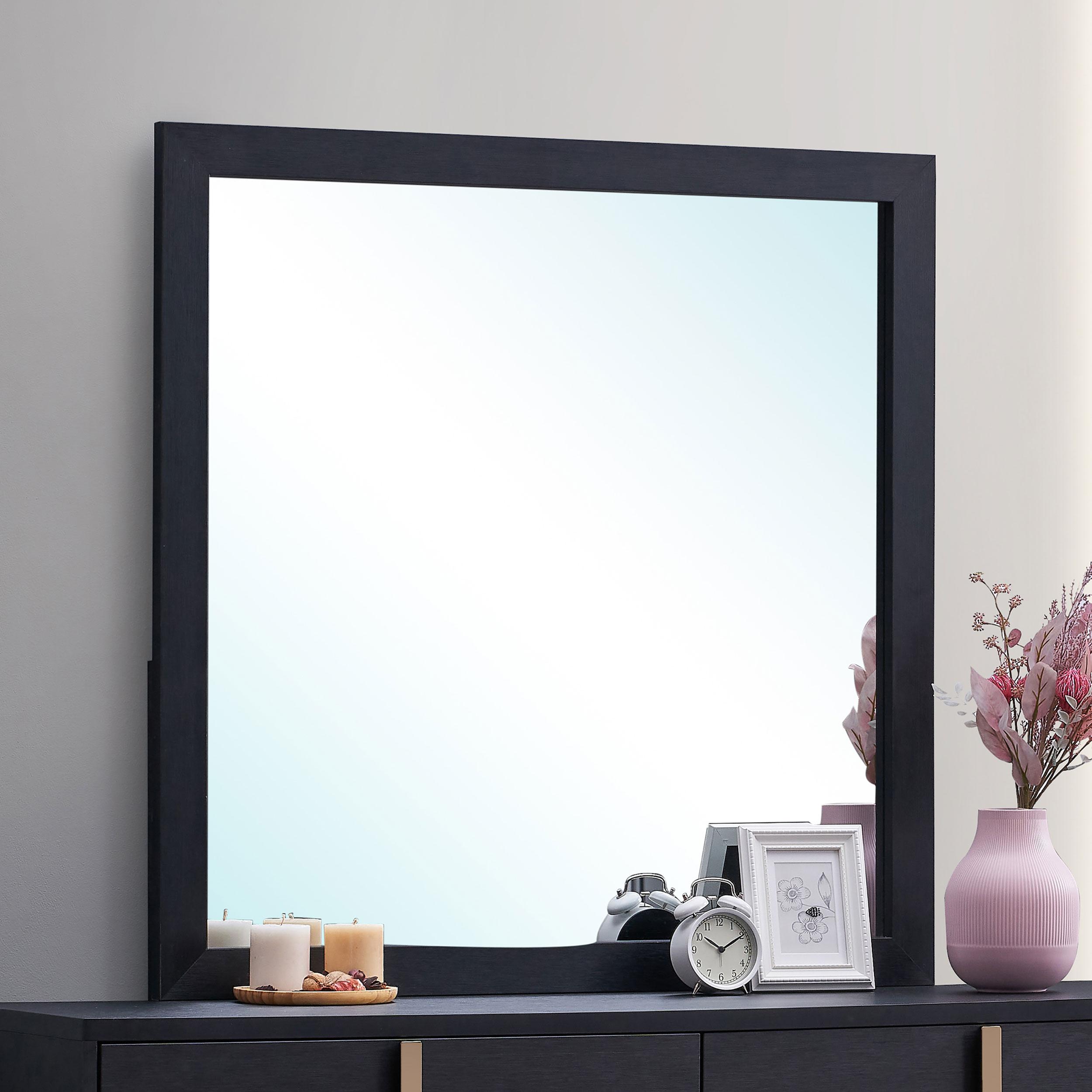 Coaster Furniture Marceline 222834 Dresser Mirror - Black - Image 2