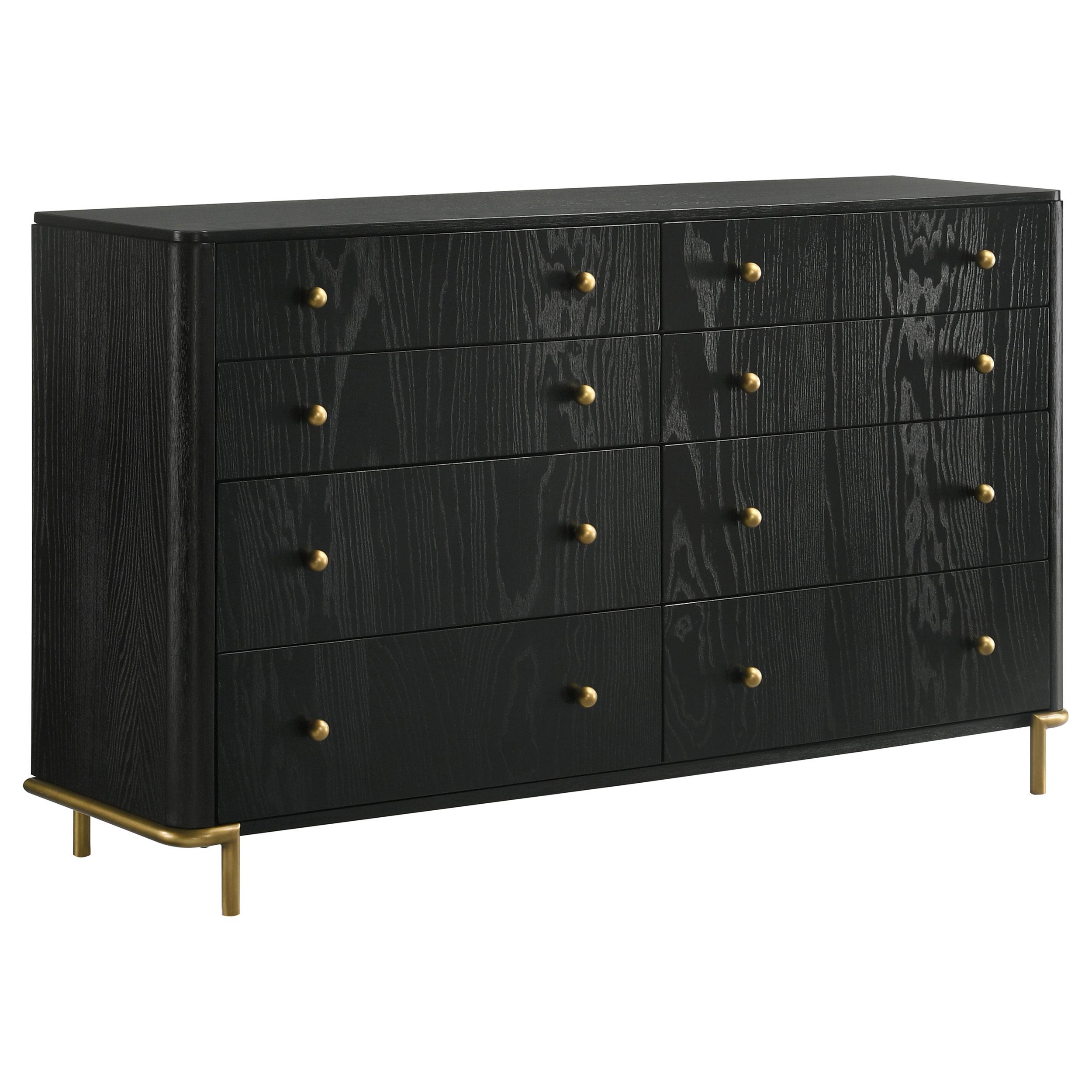 Coaster Furniture Arini 224333 8-Drawer Dresser - Black - Image 1