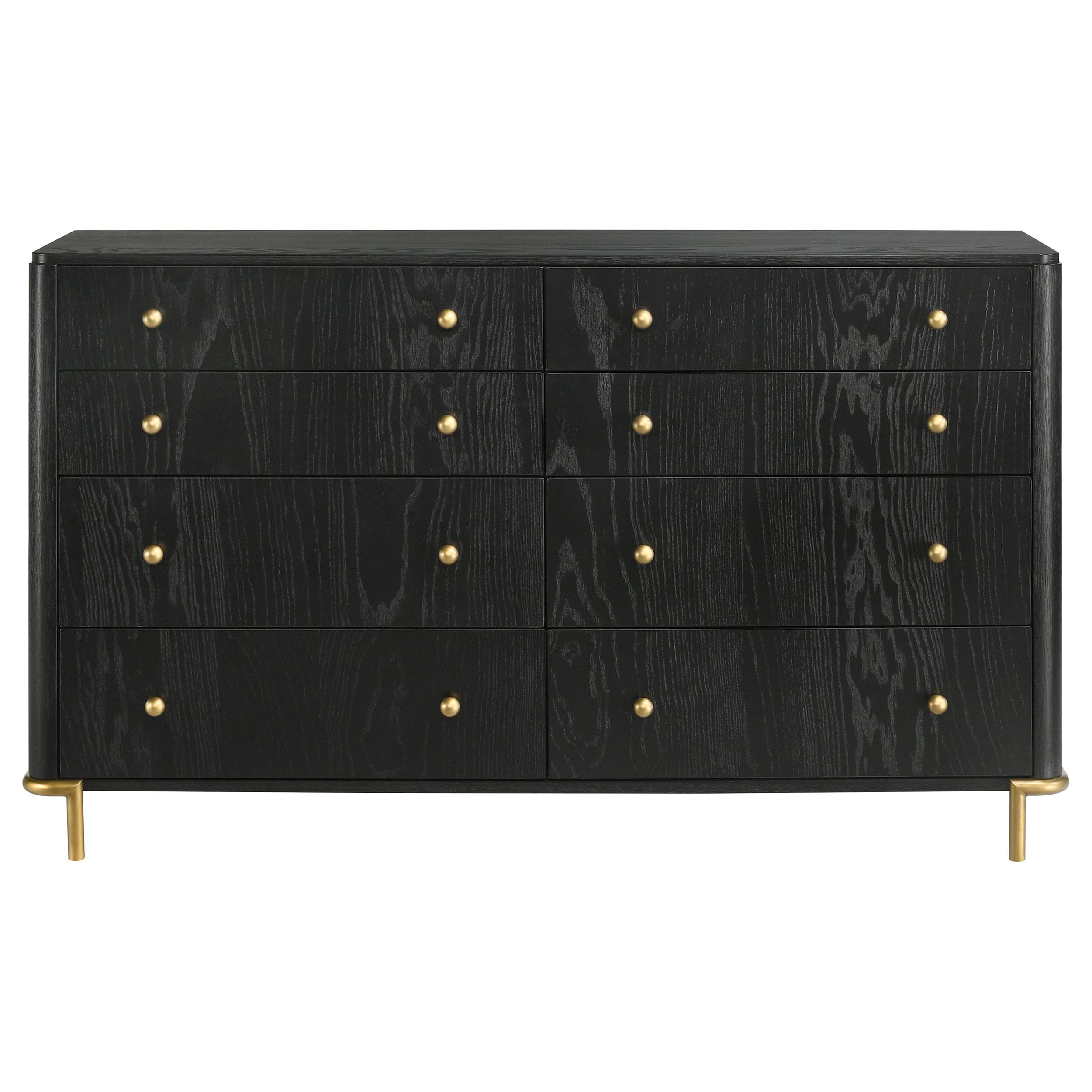 Coaster Furniture Arini 224333 8-Drawer Dresser - Black - Image 3