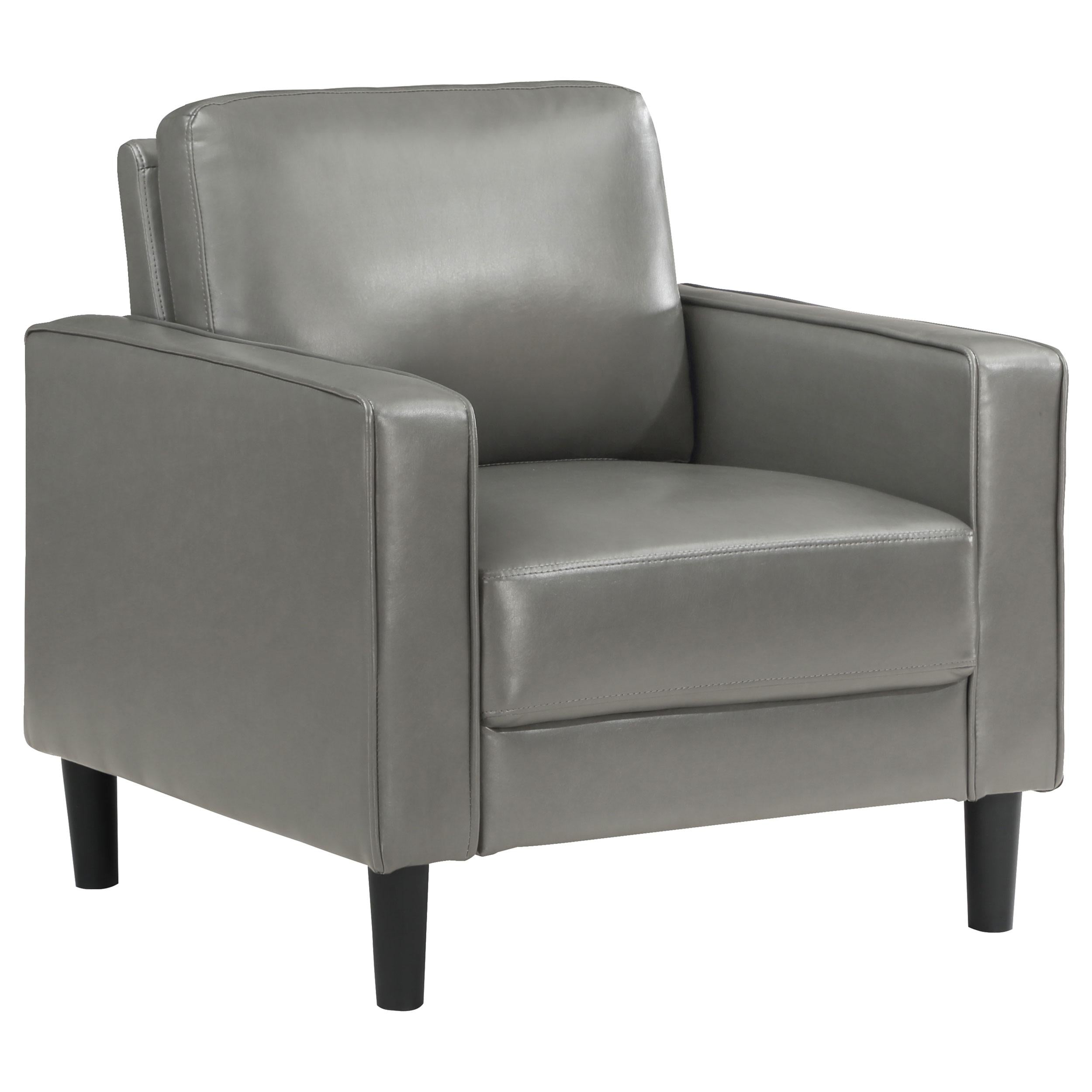 Coaster Furniture Ruth 508367 Upholstered Track Arm Accent Chair – Grey