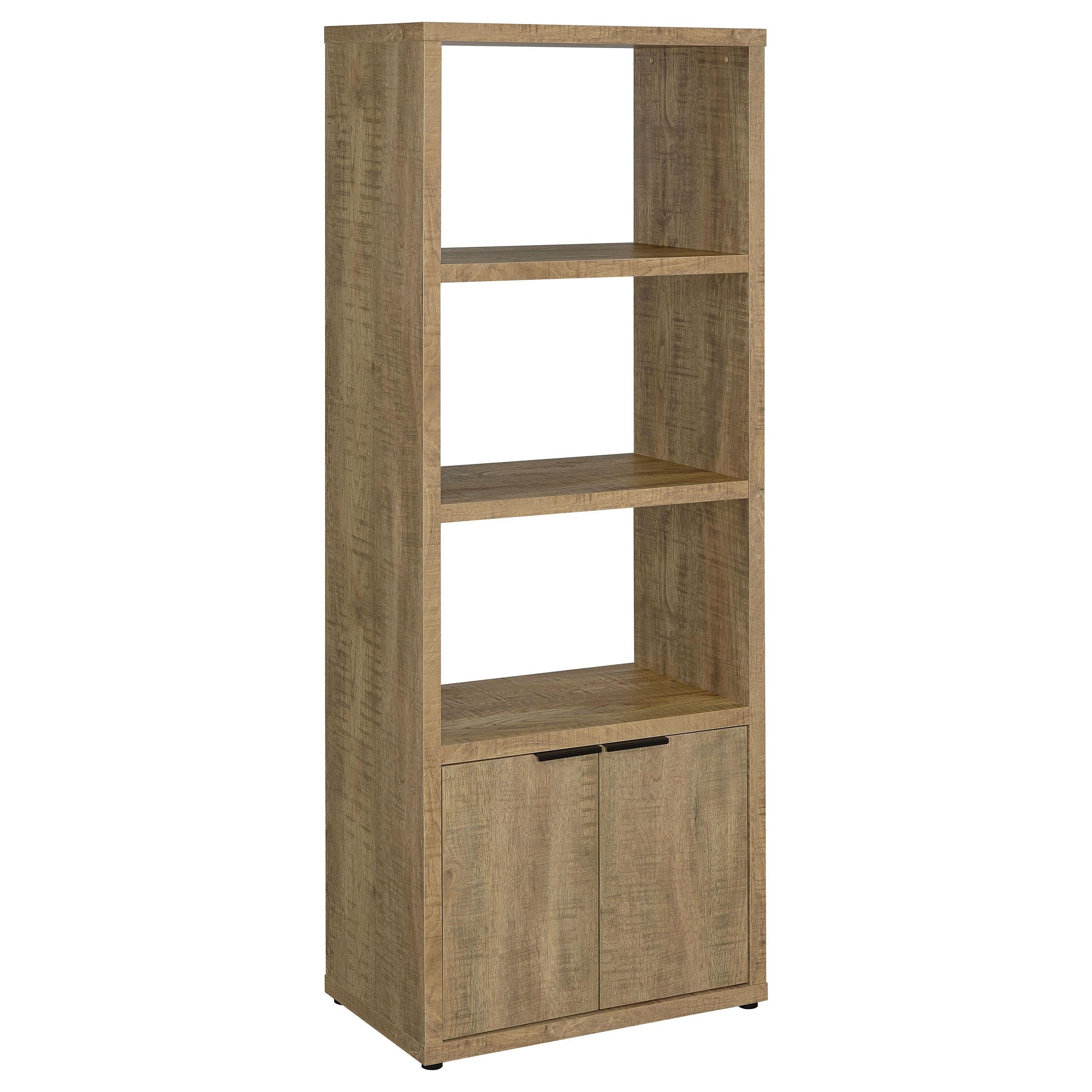 Coaster Furniture Tabby 701703 3-shelf Engineered Wood Media Tower – Mango