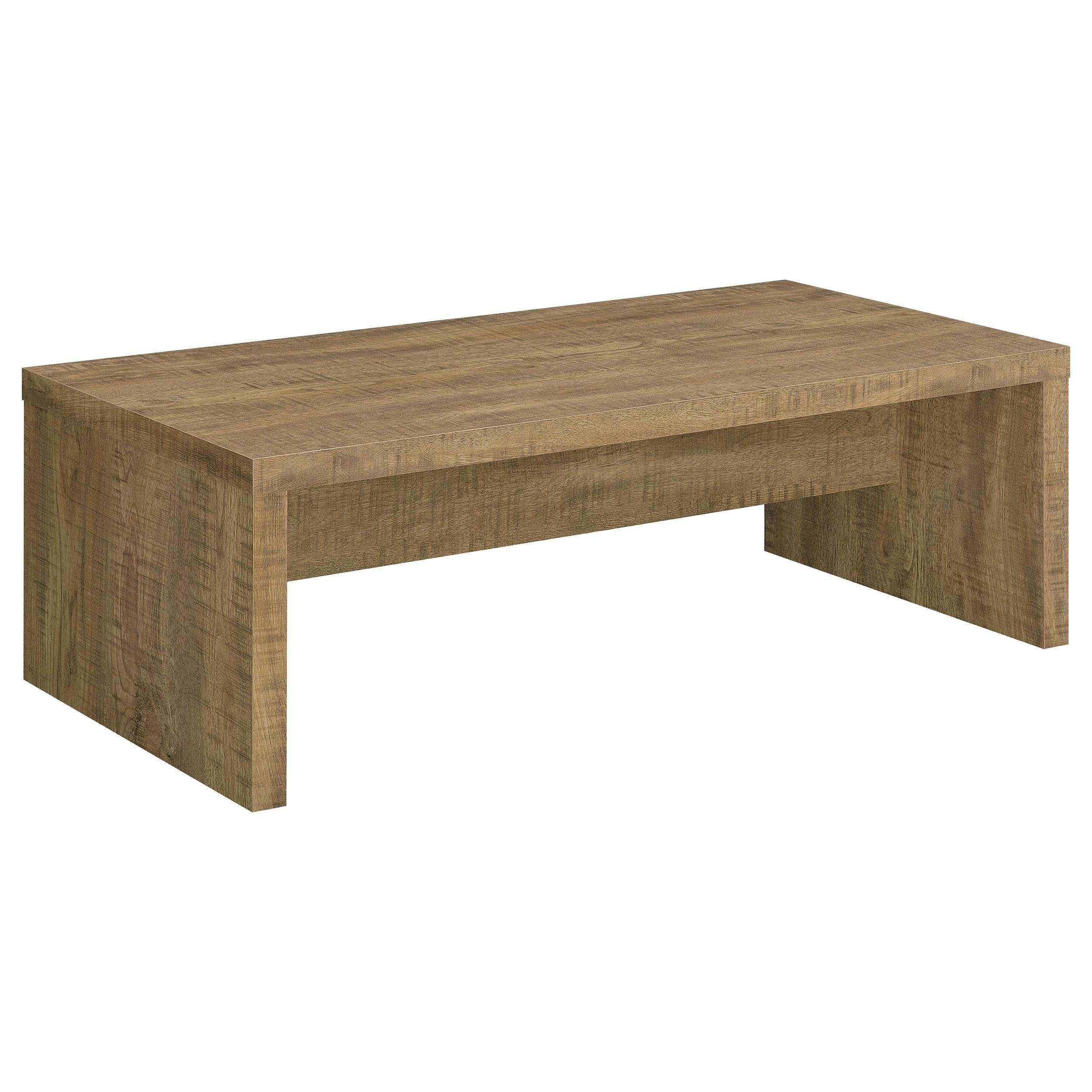 Coaster Furniture Lynette 704128 Rectangular Engineered Wood Coffee Table - Mango - Image 1