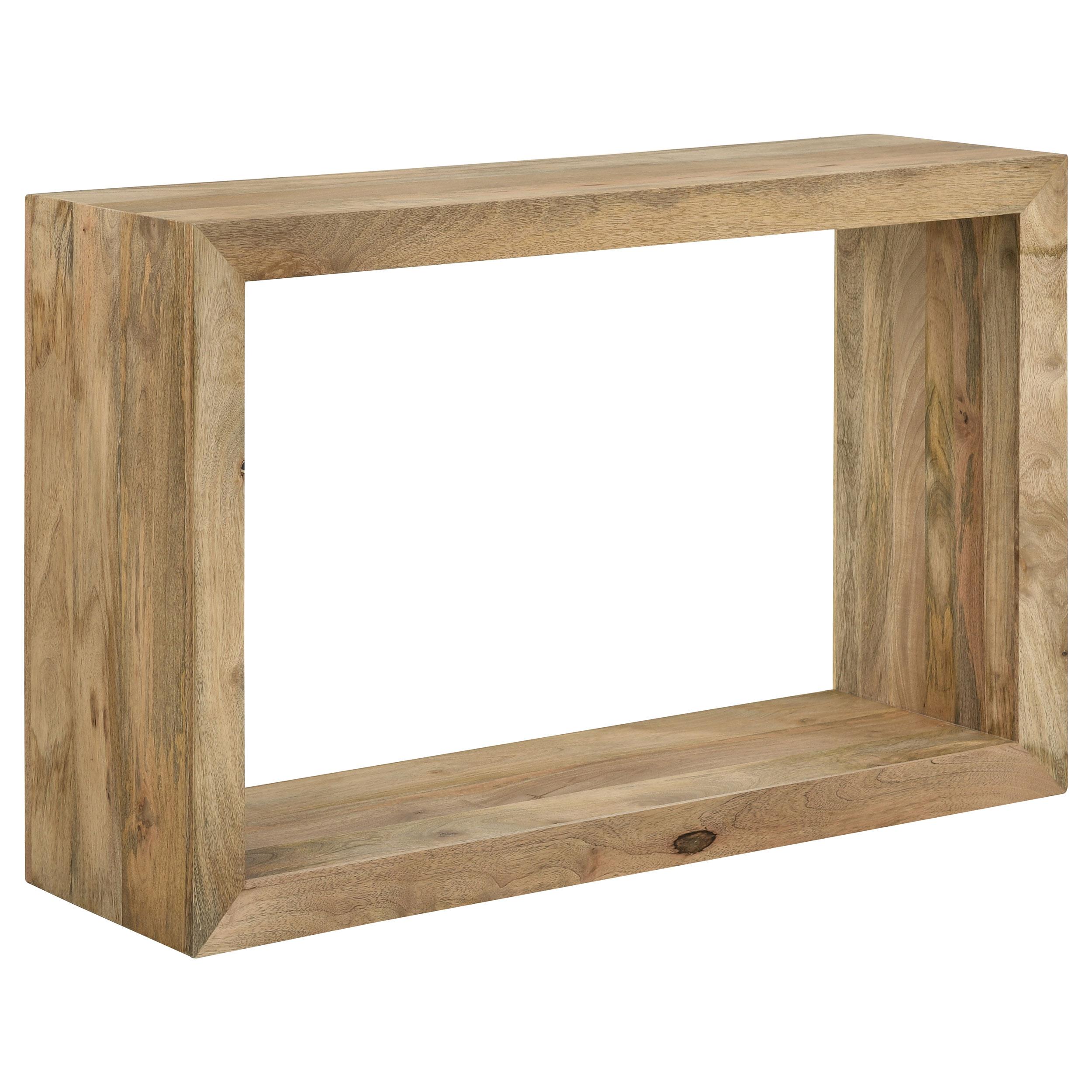 Coaster Furniture Benton 704839 Rectangular Solid Wood Sofa Console Table – Natural