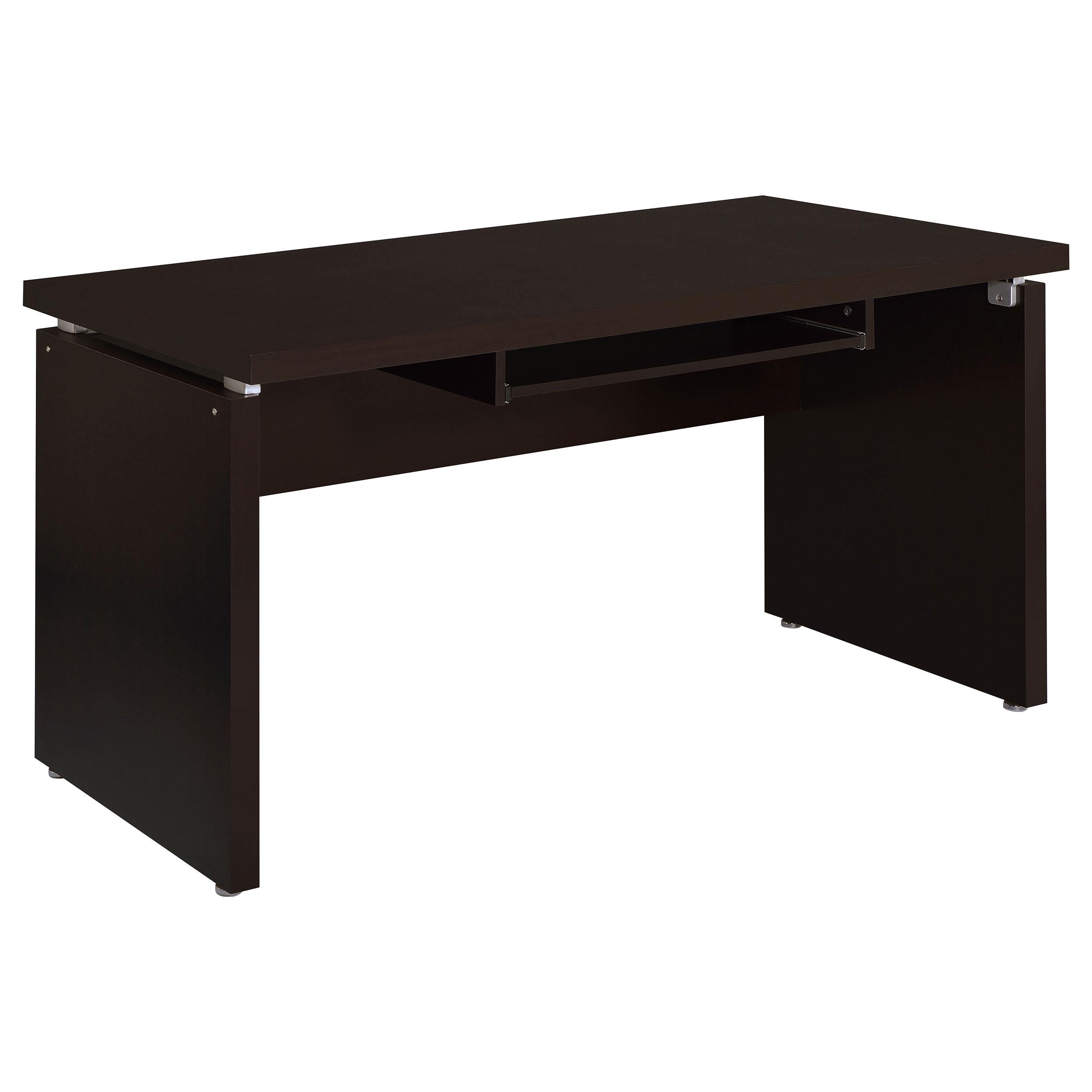 Coaster Furniture Skylar 800891L 83-inch L-Shaped Office Computer Desk - Cappuccino - Image 2