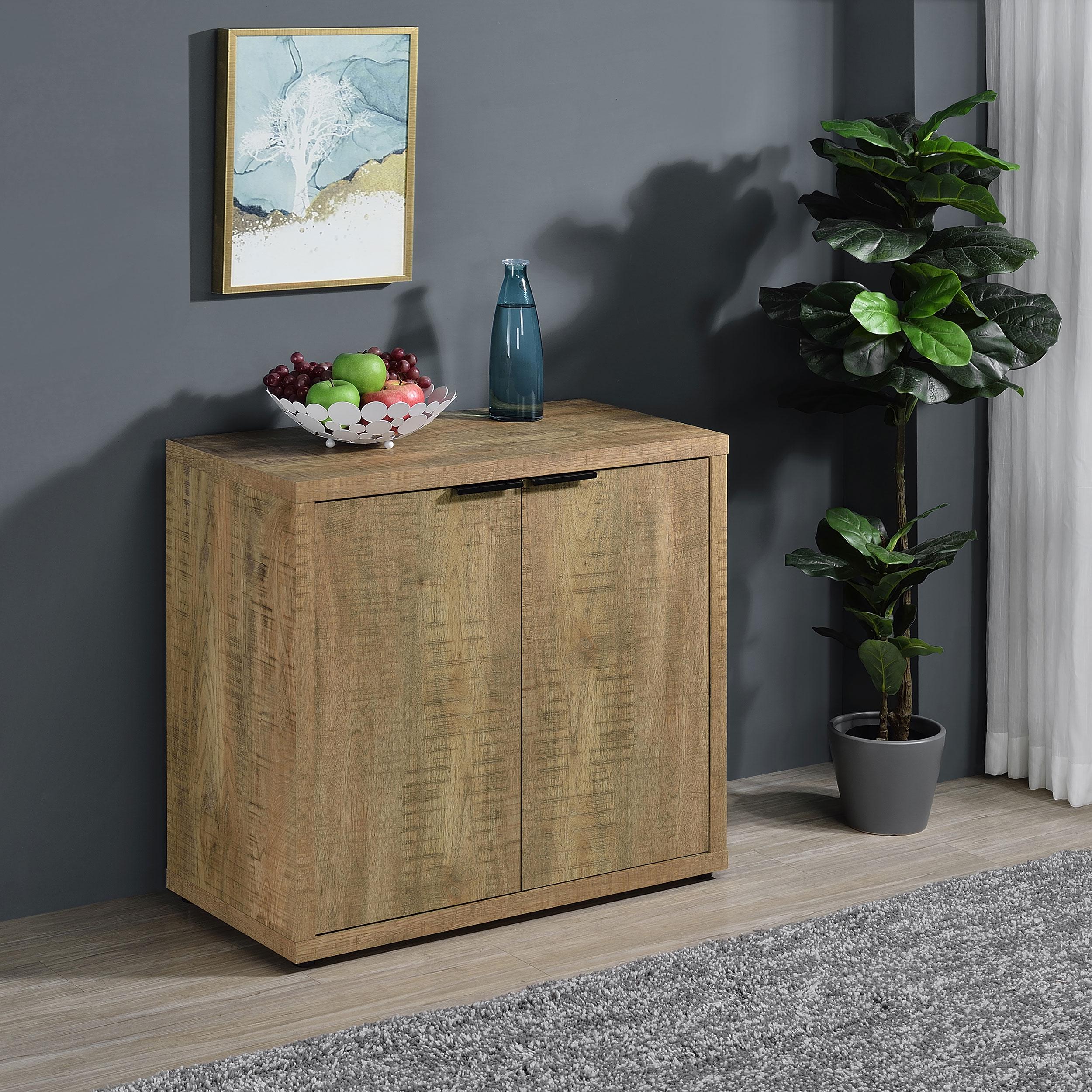 Coaster Furniture Pepita 950394 2-door Engineered Wood Accent Cabinet - Mango Brown - Image 2