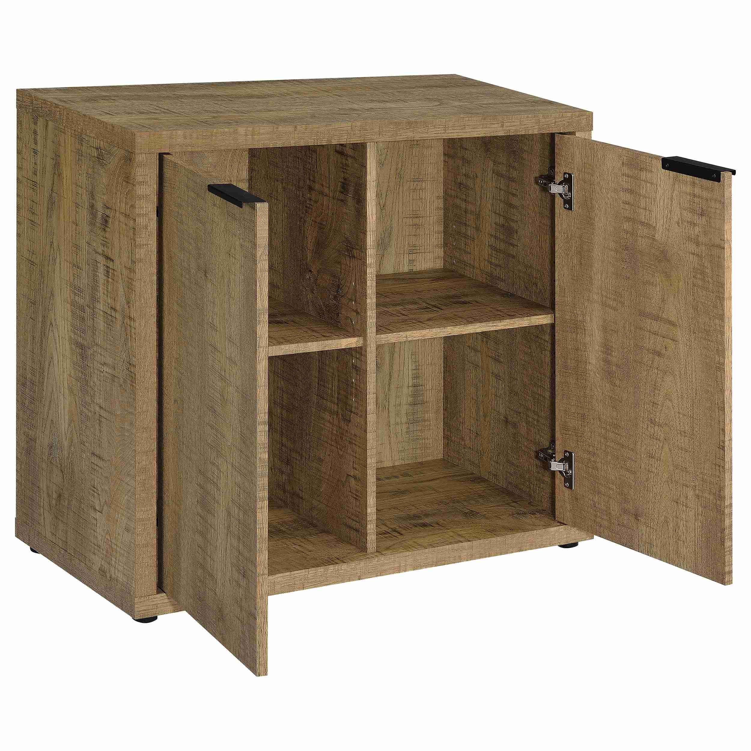 Coaster Furniture Pepita 950394 2-door Engineered Wood Accent Cabinet - Mango Brown - Image 3