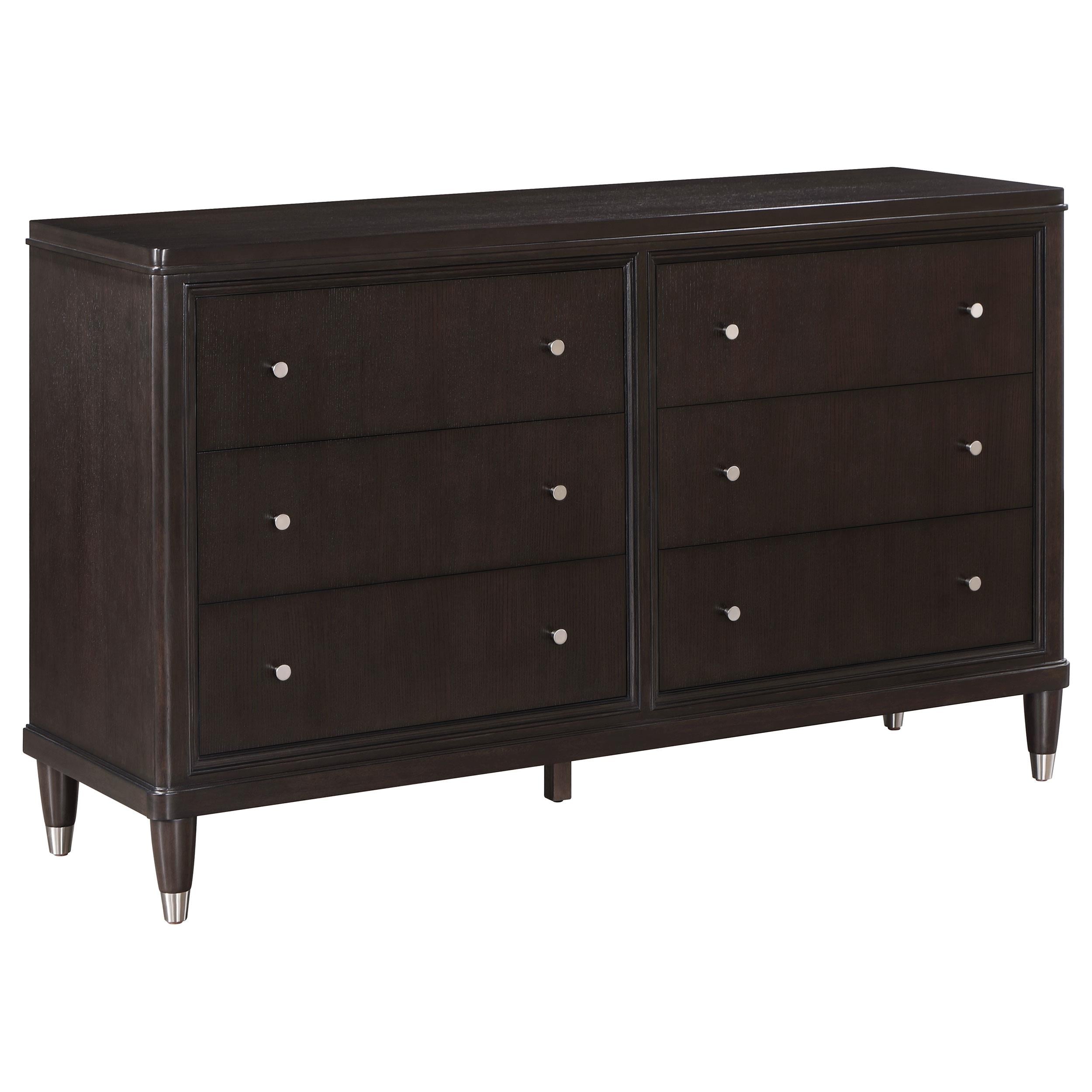 Coaster Furniture Emberlyn 223063 6-Drawer Dresser - Brown - Image 1