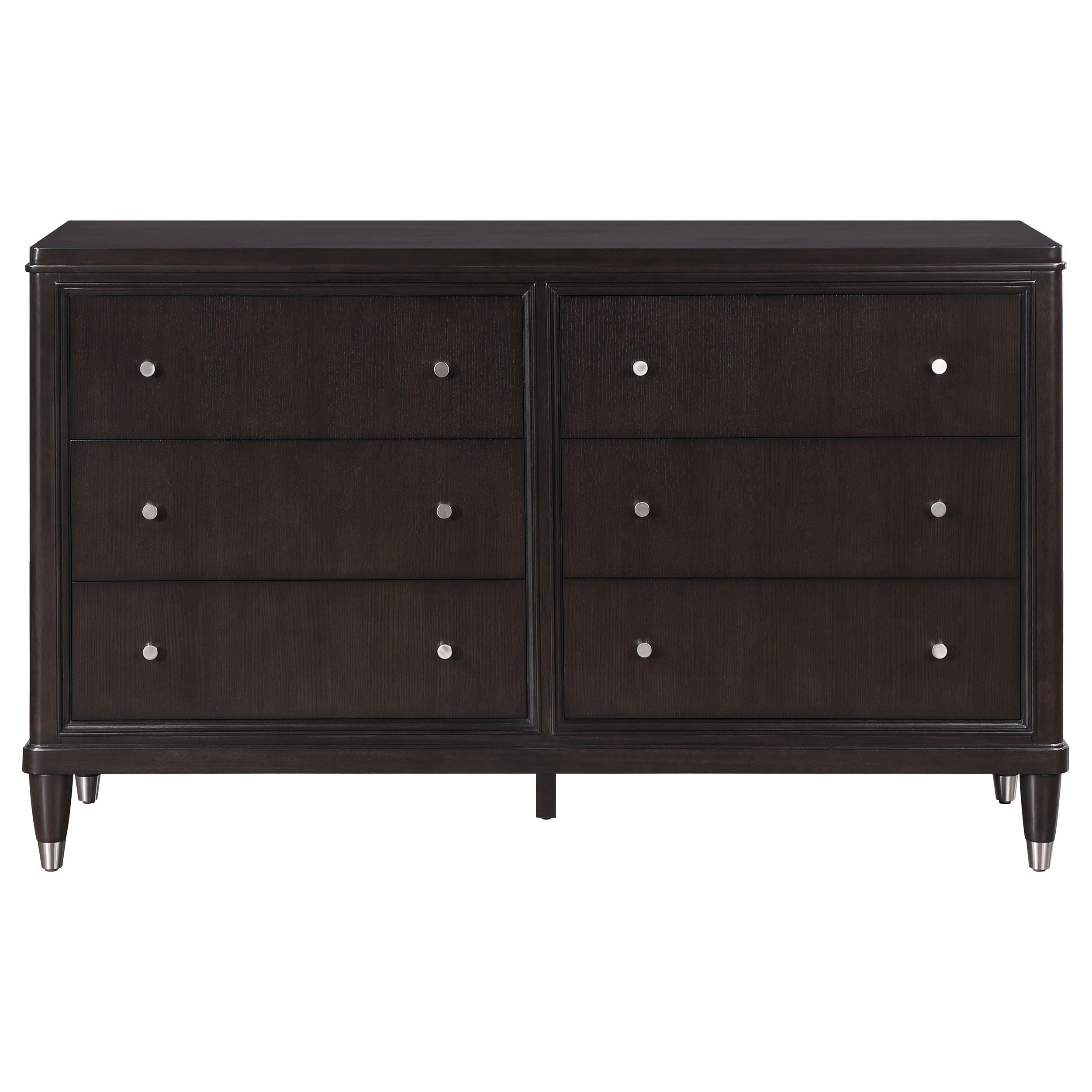 Coaster Furniture Emberlyn 223063 6-Drawer Dresser - Brown - Image 2