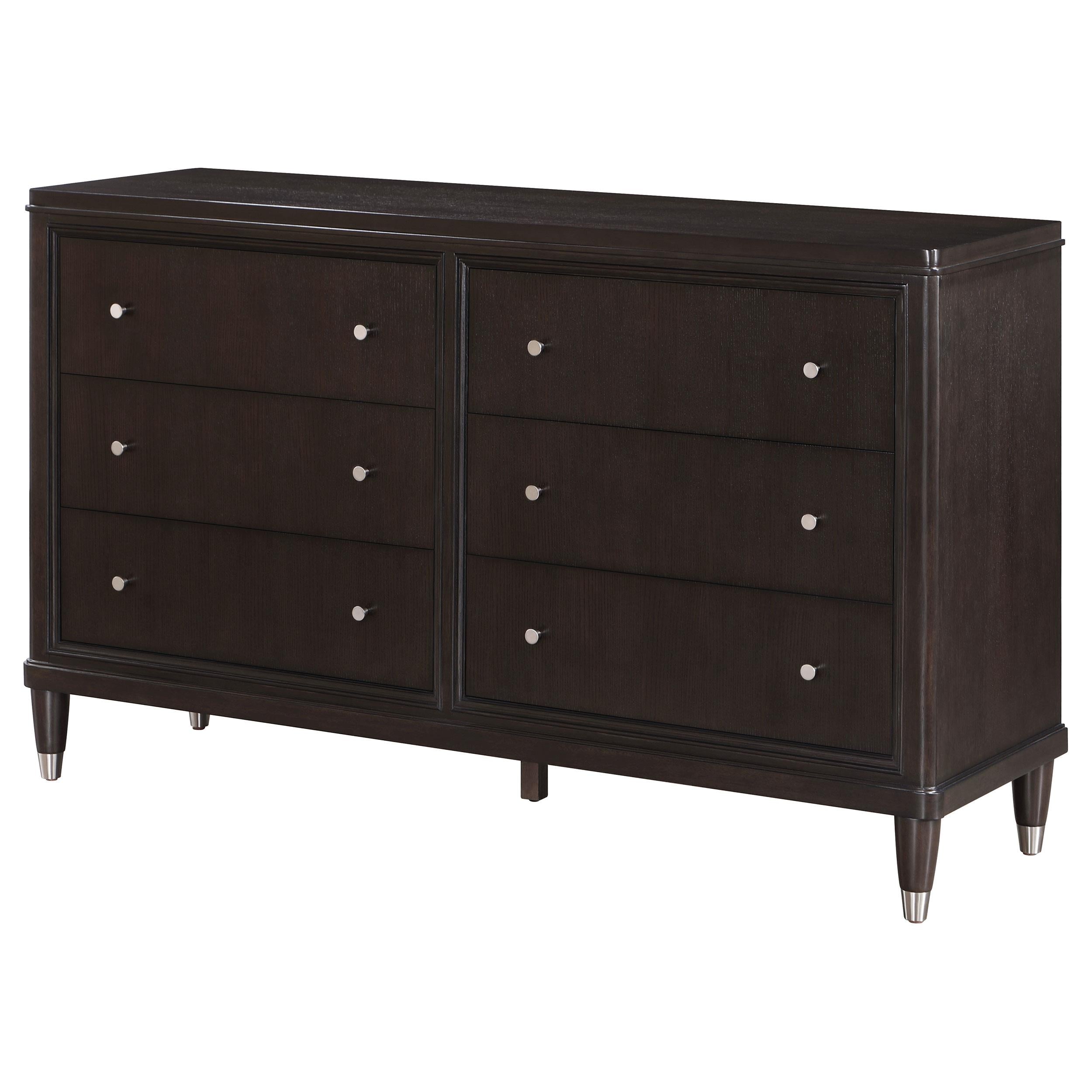 Coaster Furniture Emberlyn 223063 6-Drawer Dresser - Brown - Image 3