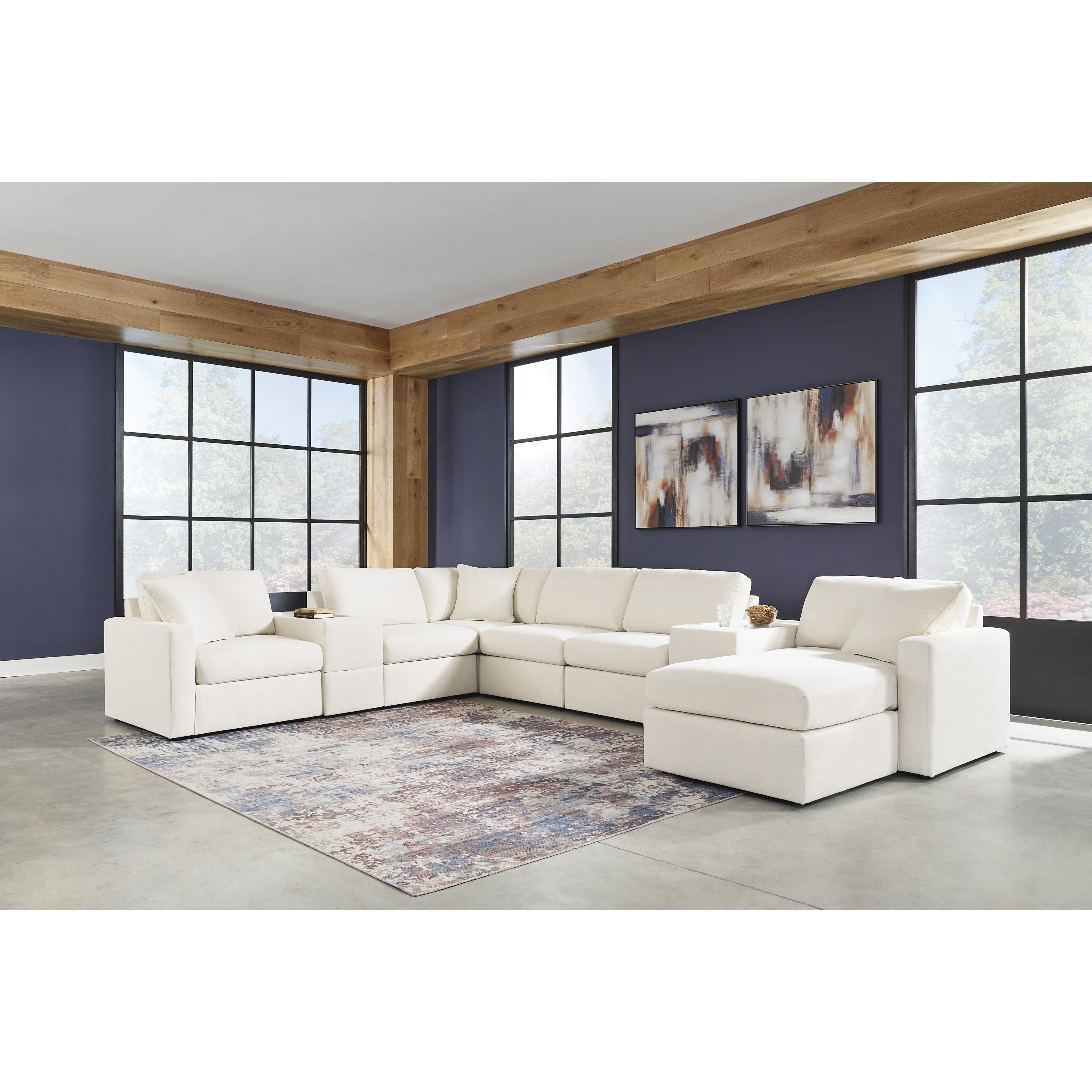 Signature Design by Ashley Modmax 92103S11 8 pc Sectional - Image 2