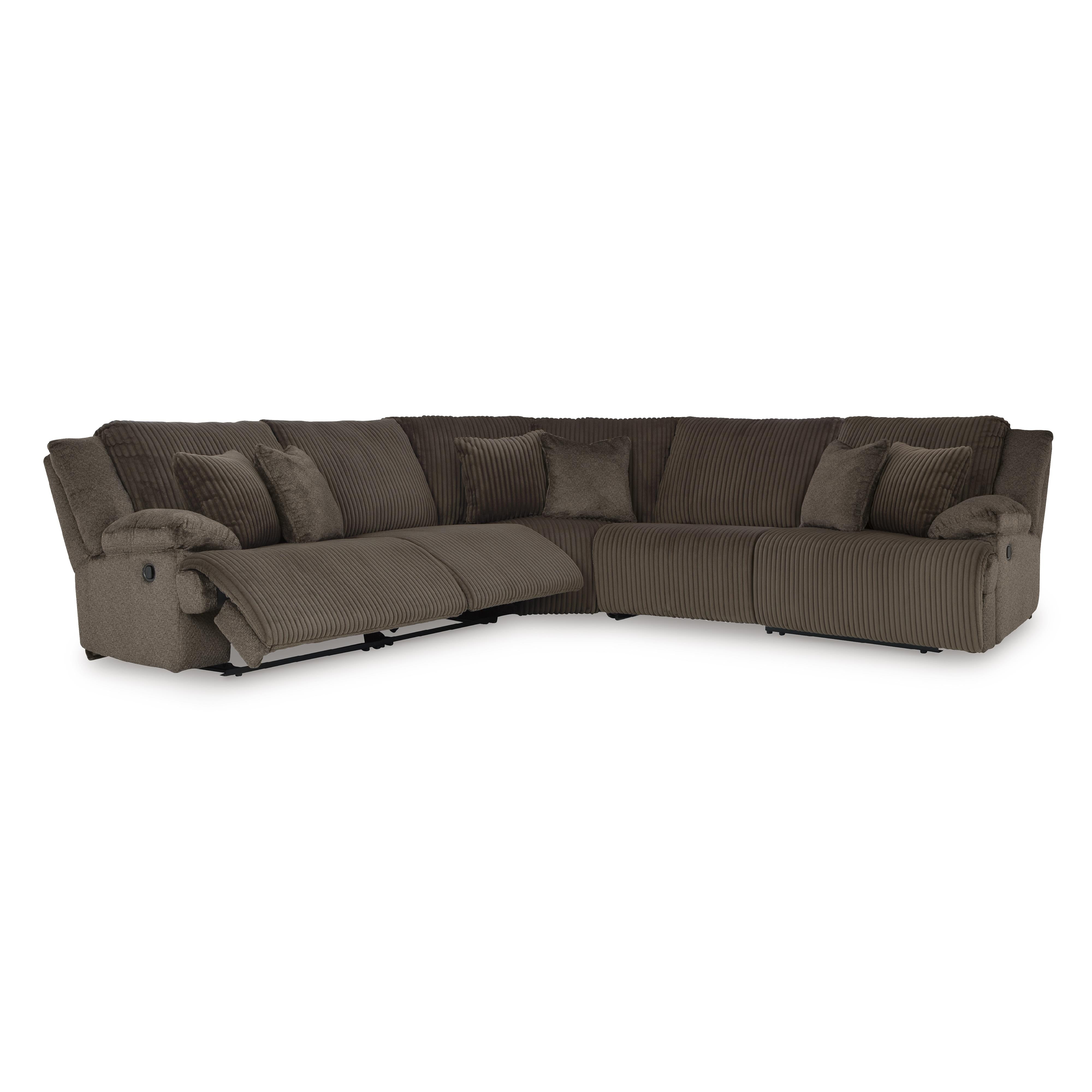 Signature Design by Ashley Top Tier 92705S3 5 pc Reclining Sectional - Image 3