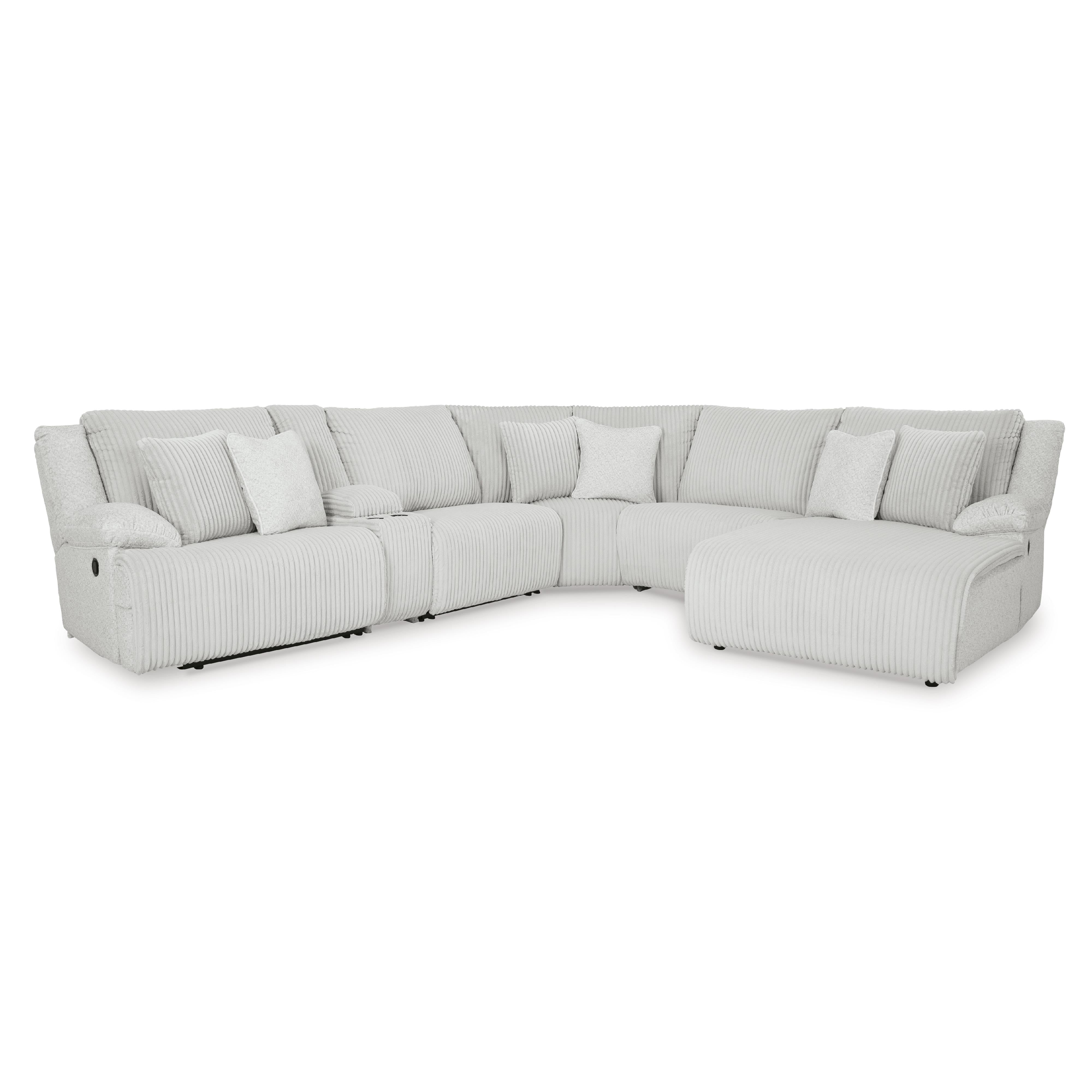 Signature Design by Ashley Top Tier 92706S1 6 pc Reclining Sectional with Chaise - Image 1