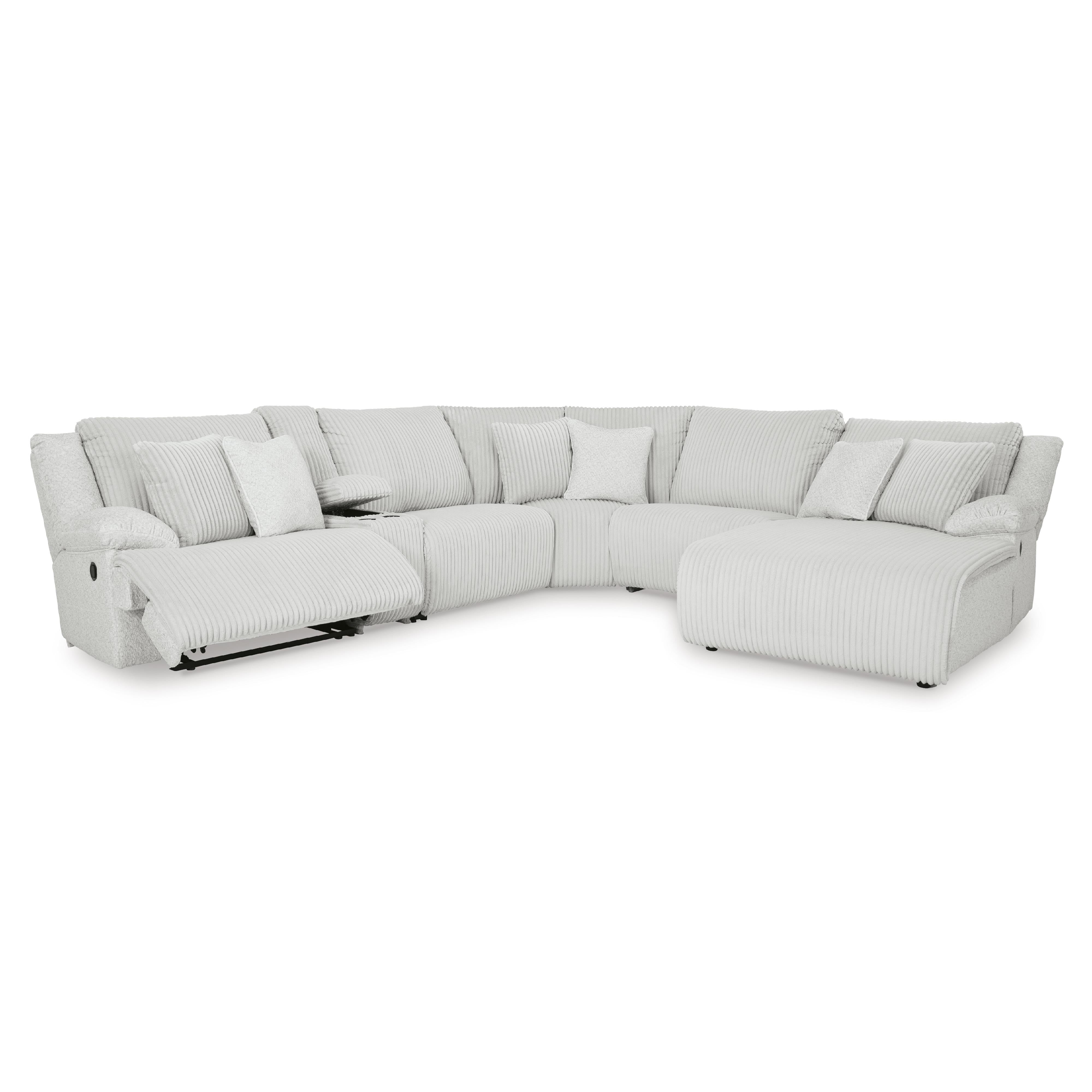 Signature Design by Ashley Top Tier 92706S1 6 pc Reclining Sectional with Chaise - Image 2