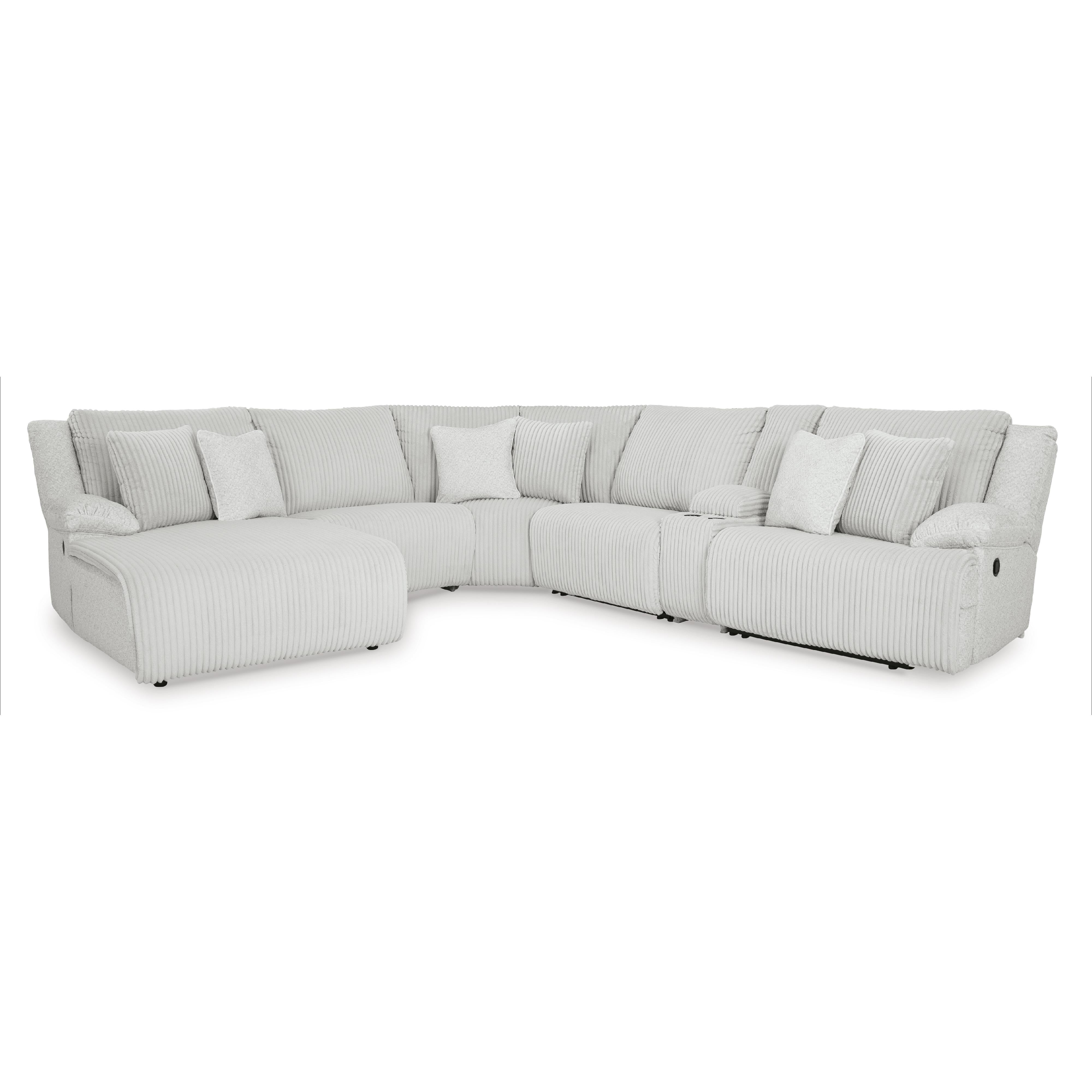Signature Design by Ashley Top Tier 92706S2 6 pc Reclining Sectional with Chaise - Image 1