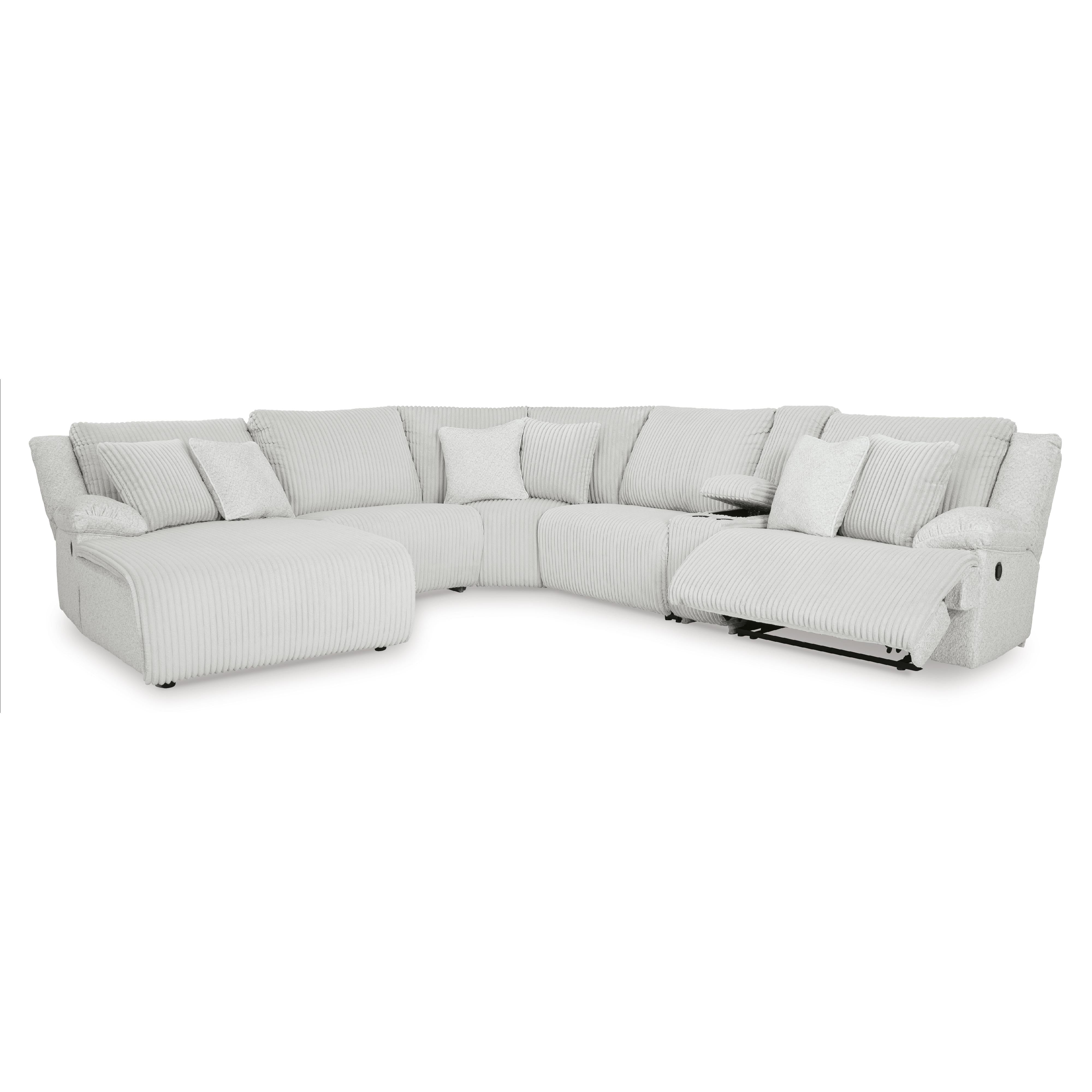 Signature Design by Ashley Top Tier 92706S2 6 pc Reclining Sectional with Chaise - Image 2